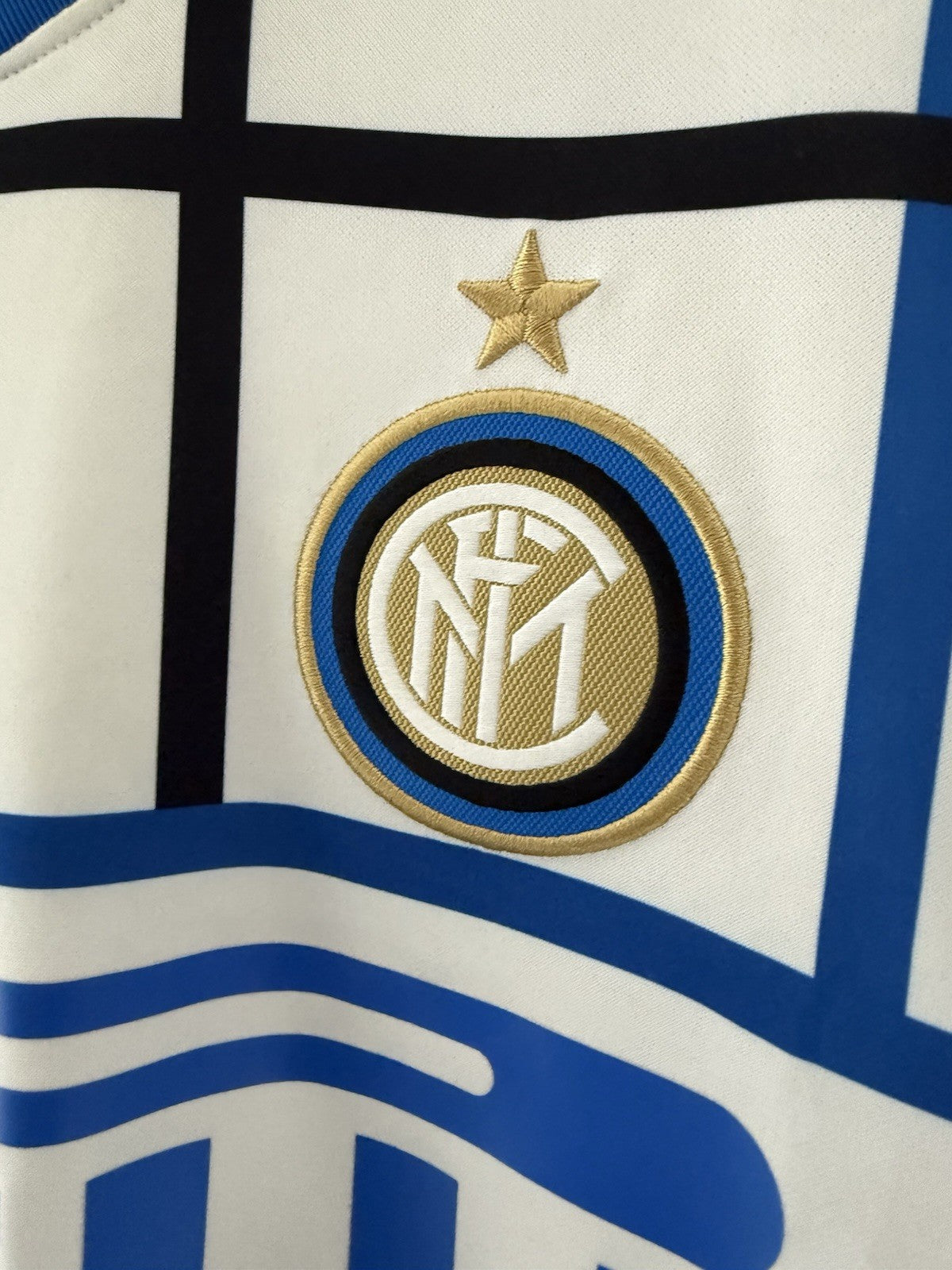 Inter Milan Barella #23 2020/21 Away Large Shirt Very Good Condition CD4239-101
