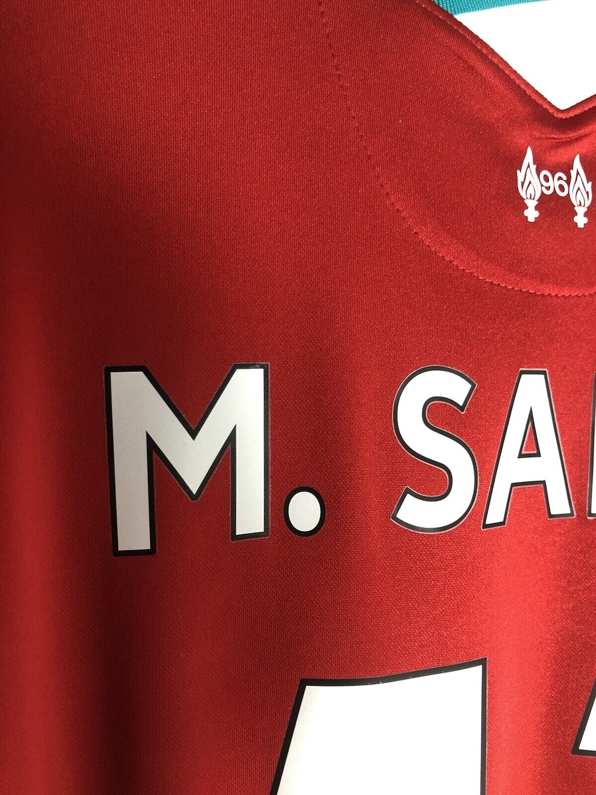 M Salah 11 Liverpool Medium 2020 21 Home Shirt Excellent Condition Cz2636 687