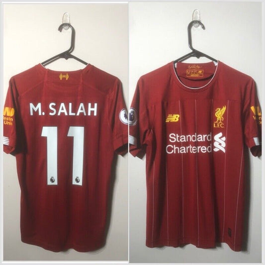 M. Salah #11 Liverpool Small 2019/20 Home Shirt New Balance Excellent Condition