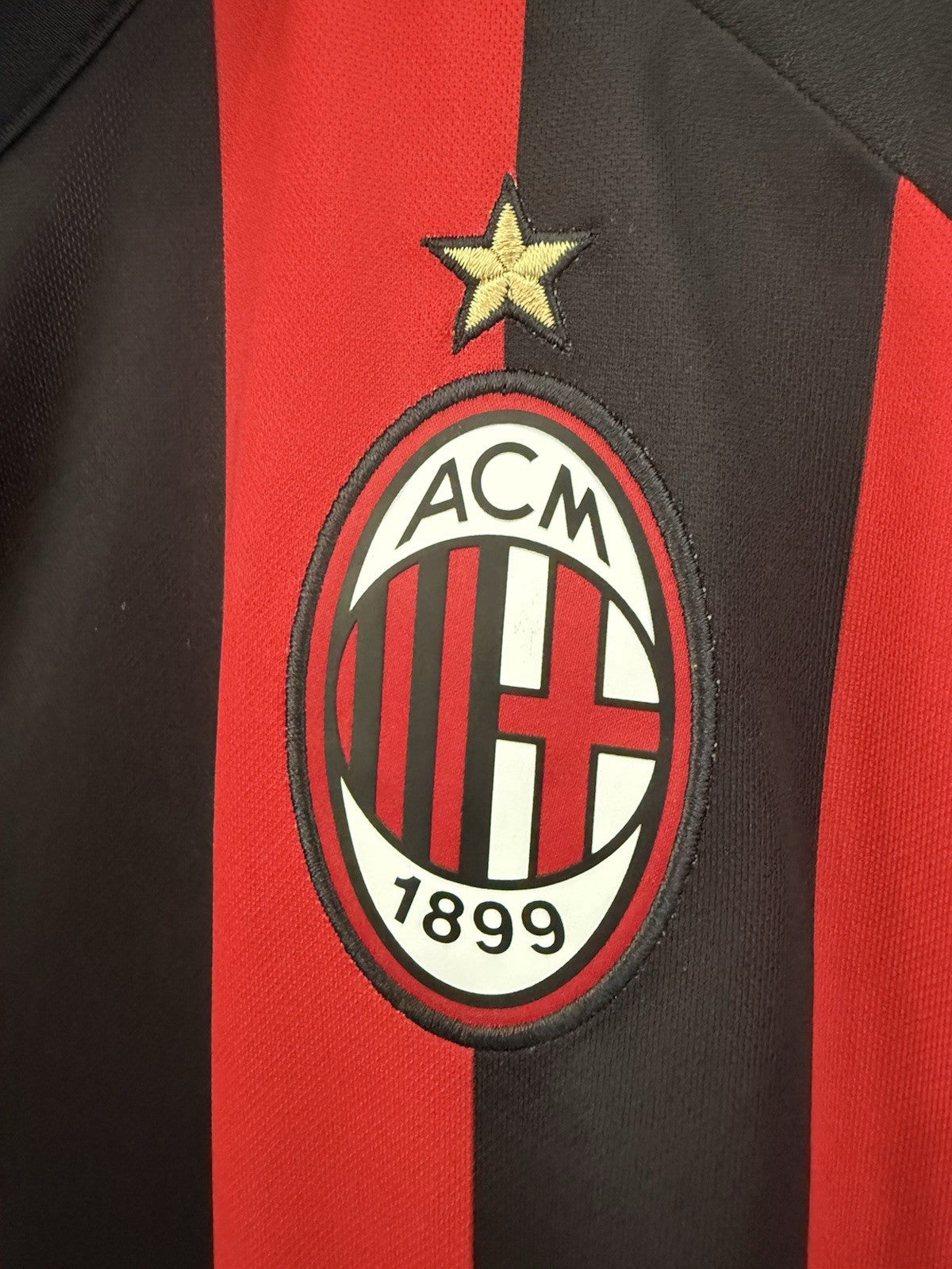 AC Milan Cutrone #63 2018/19 Medium Home Shirt Puma BNWT 754750-06