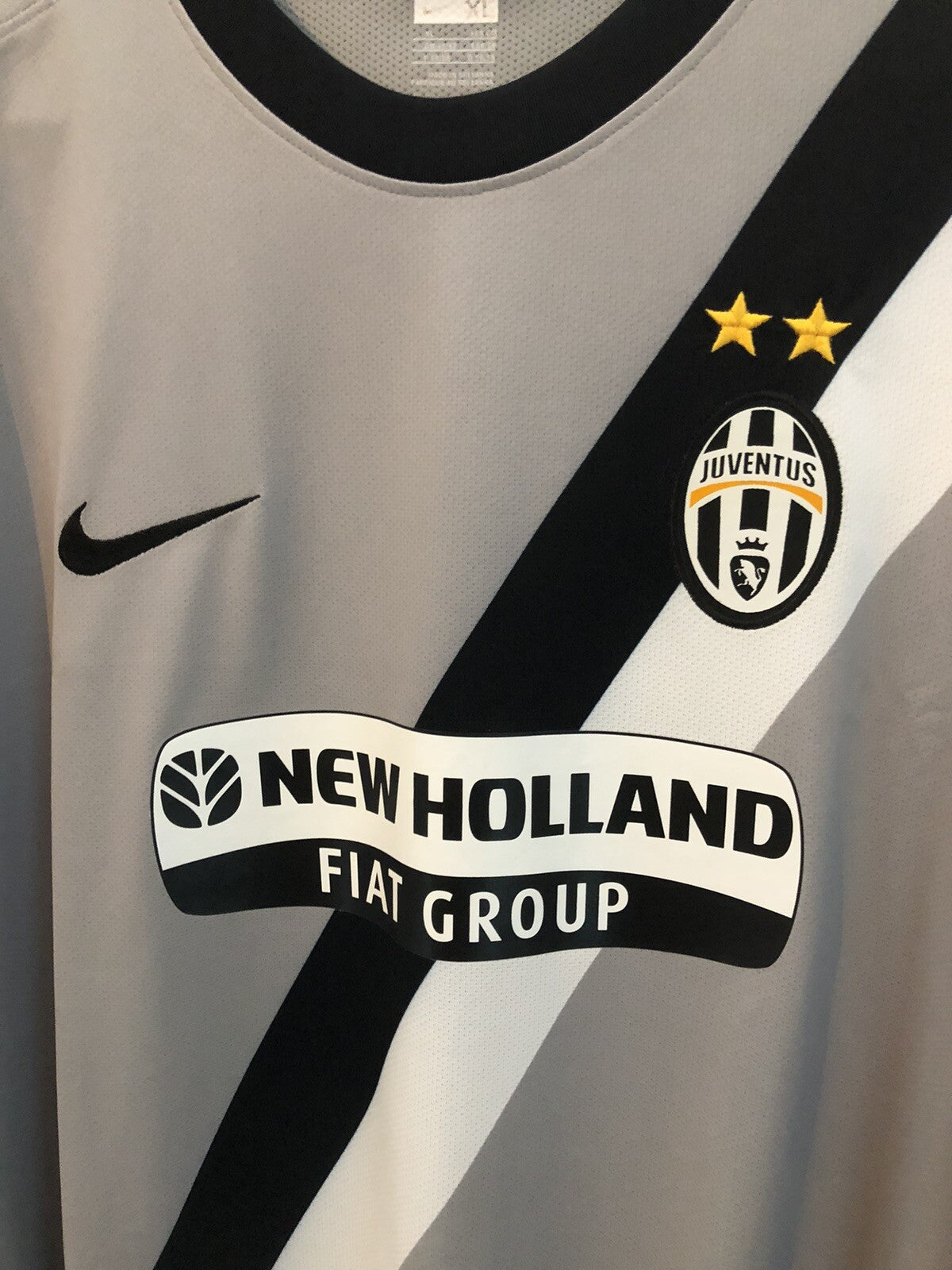 Juventus Del Piero #10 2009/10 XL Away Printed Wash Tag Excellent Condition
