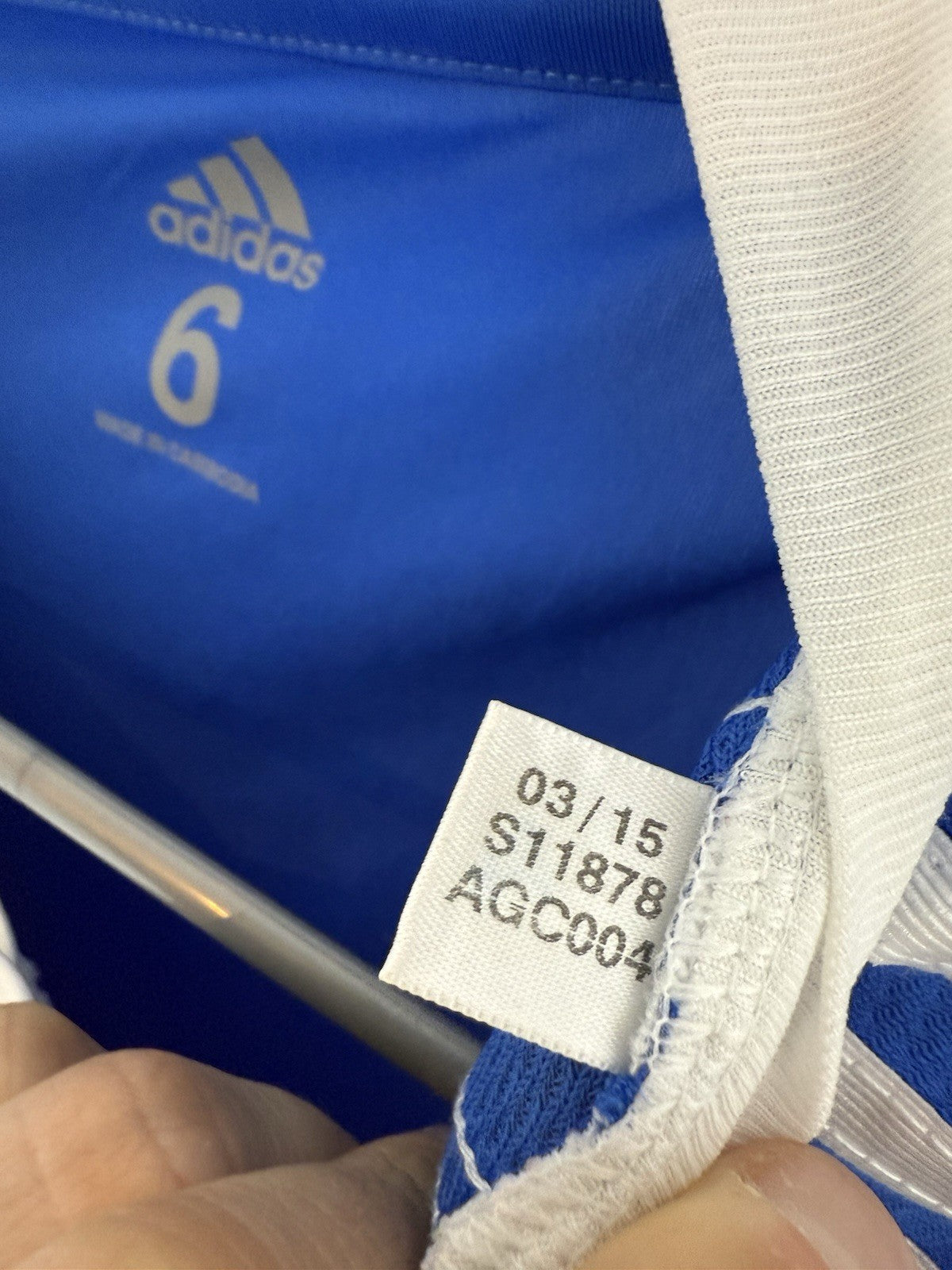 Olympique Marseille Player Spec 2015/16 6 (M) 3rd Excellent Condition S11878