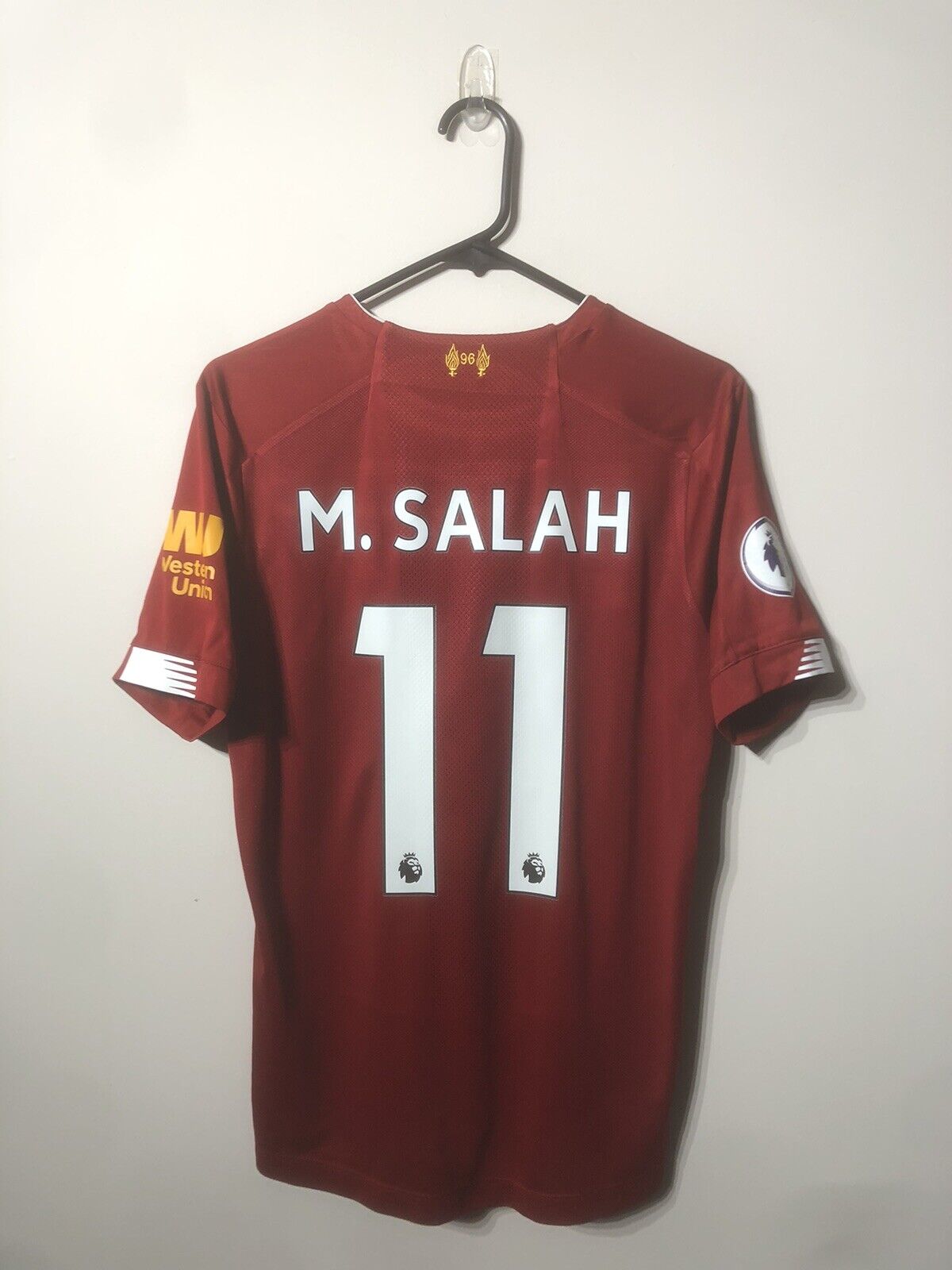 M. Salah #11 Liverpool Small 2019/20 Home Shirt New Balance Excellent Condition