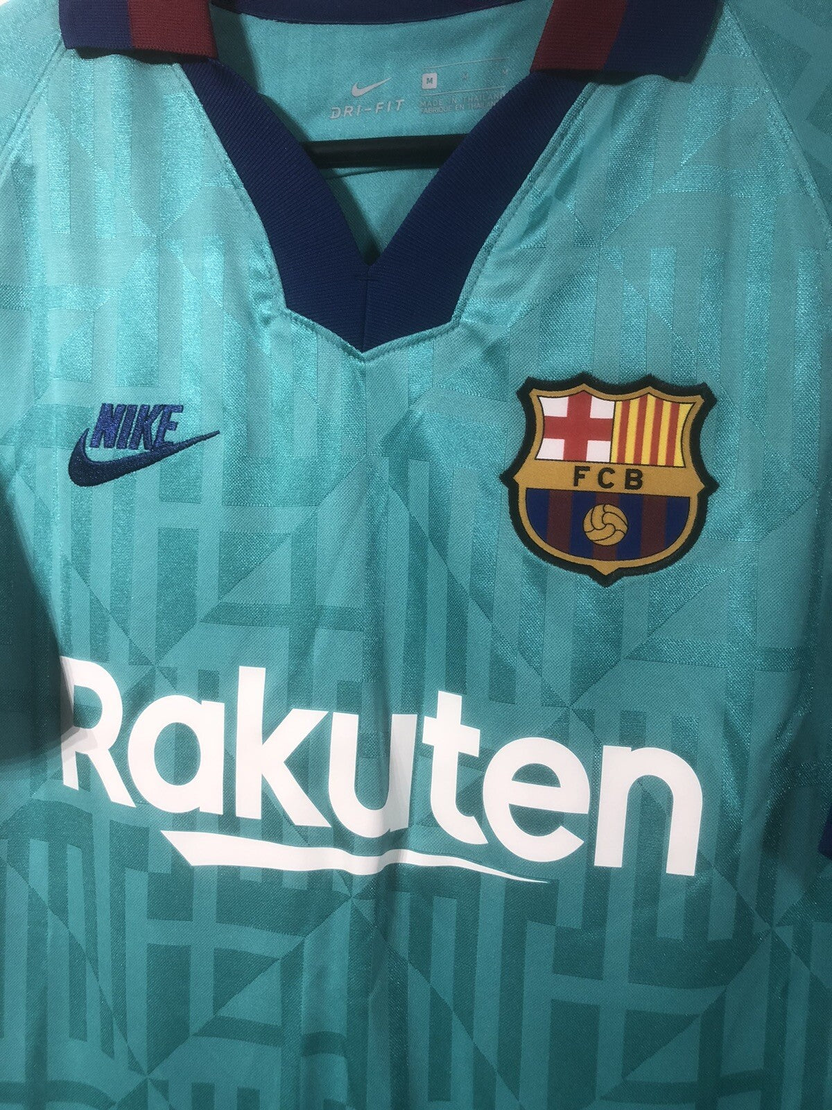 Barcelona Messi #10 2019/20 3rd Medium Champions League Shirt BNWT AT0029-310