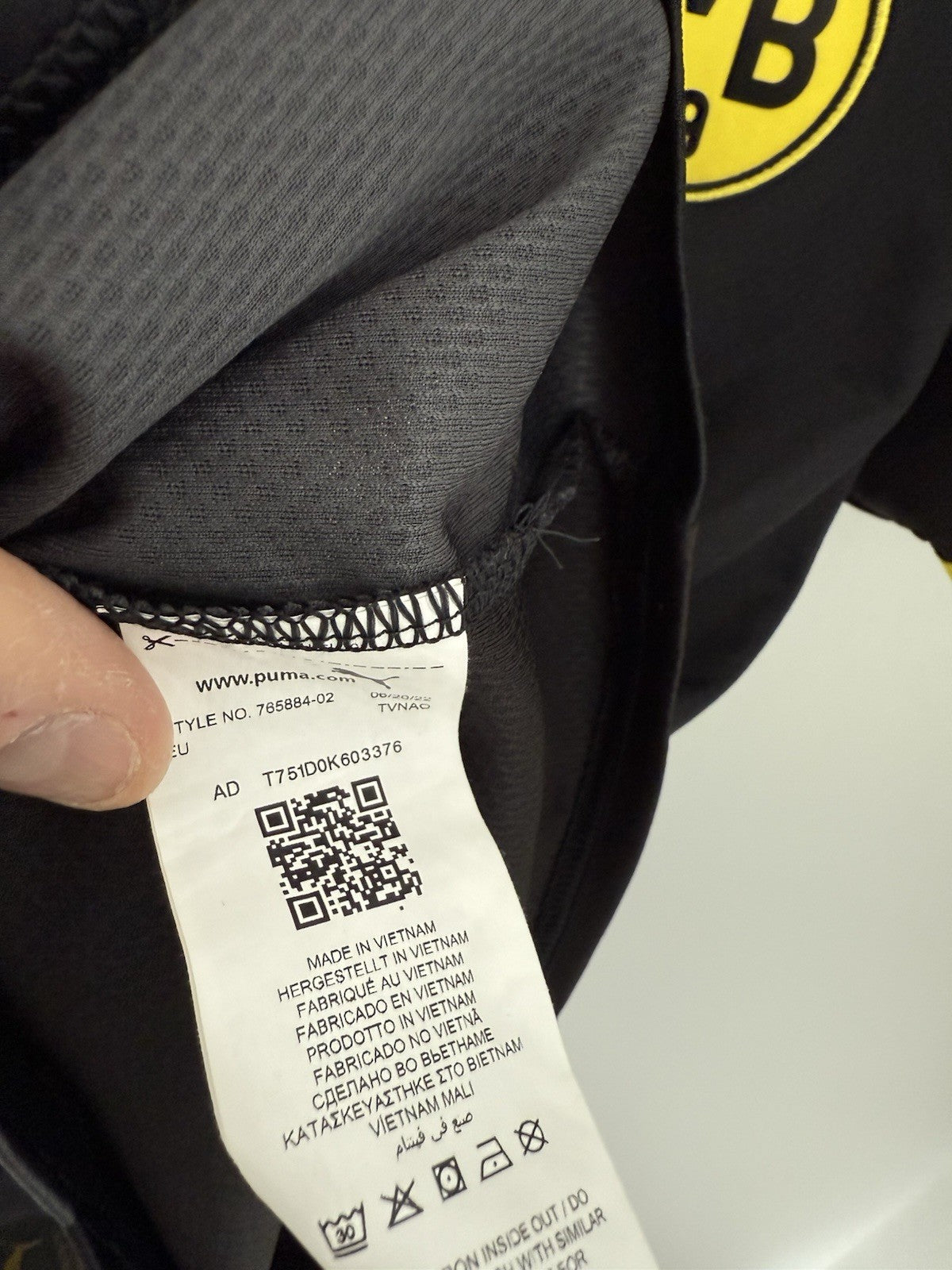 Borussia Dortmund Bellingham #22 2022/23 Small Away Excellent Conditio 765884-02