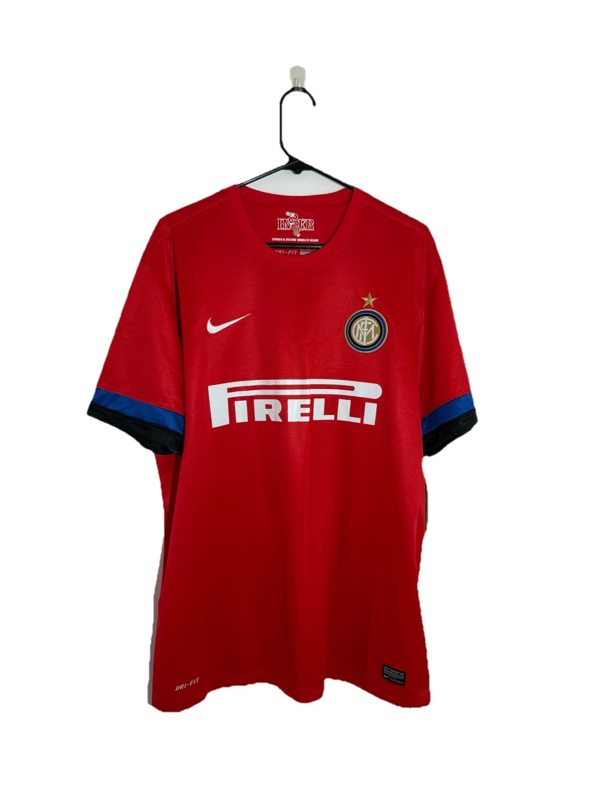 Inter Milan Milito #22 2012/13 XL Away Shirt Nike BNWT 479320-603