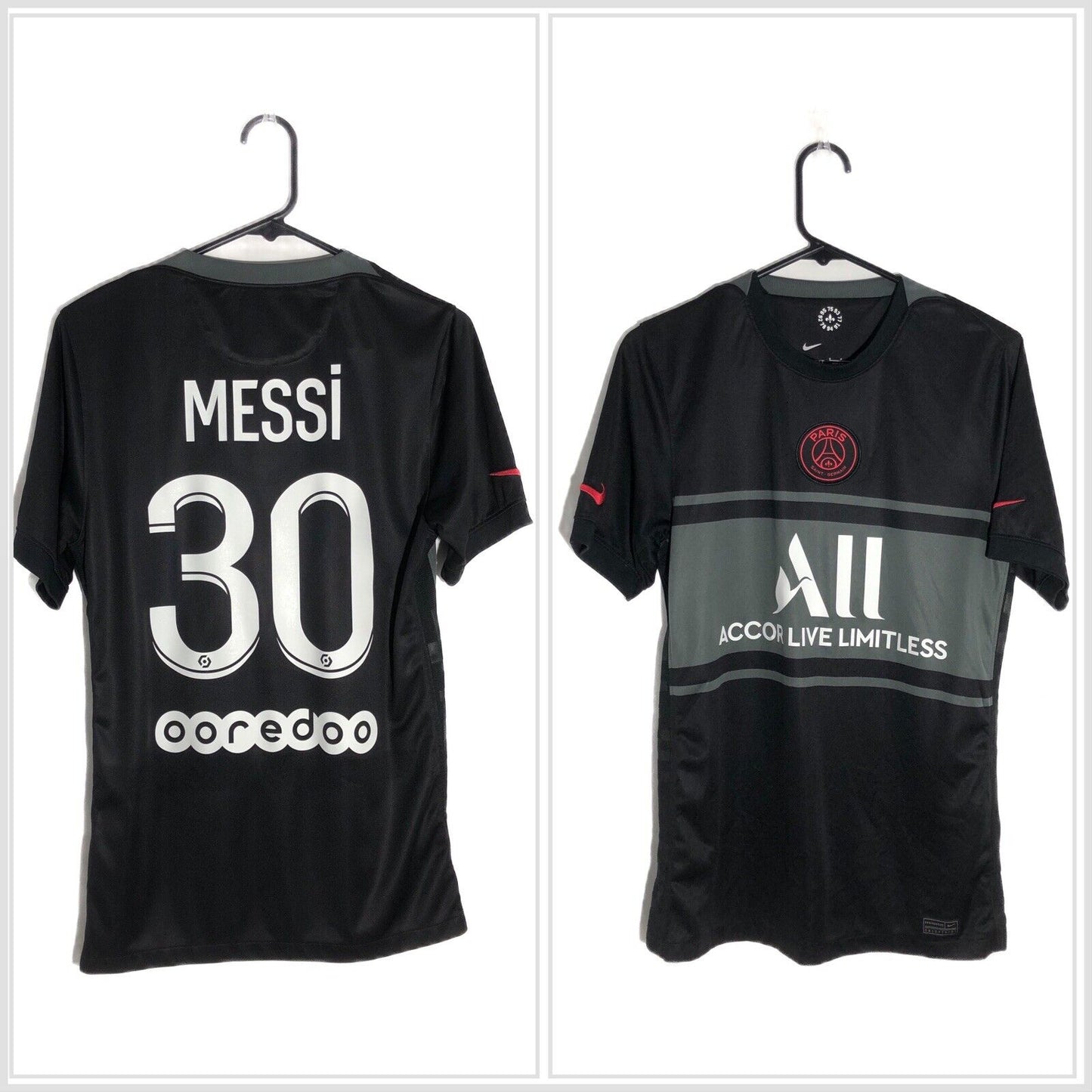 Messi 30 Paris St Germain 2021 22 Small 3rd Excellent Condition DB5900 011