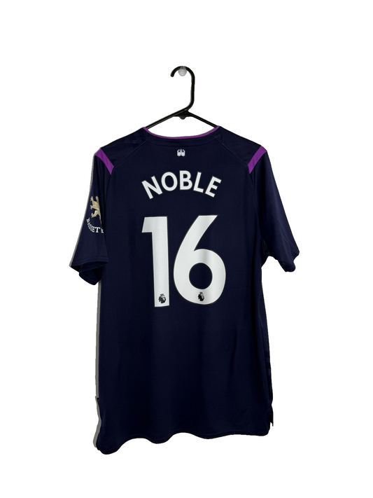 West Ham United Noble #16 2019/20 Large 3rd Shirt Umbro Excellent Condition