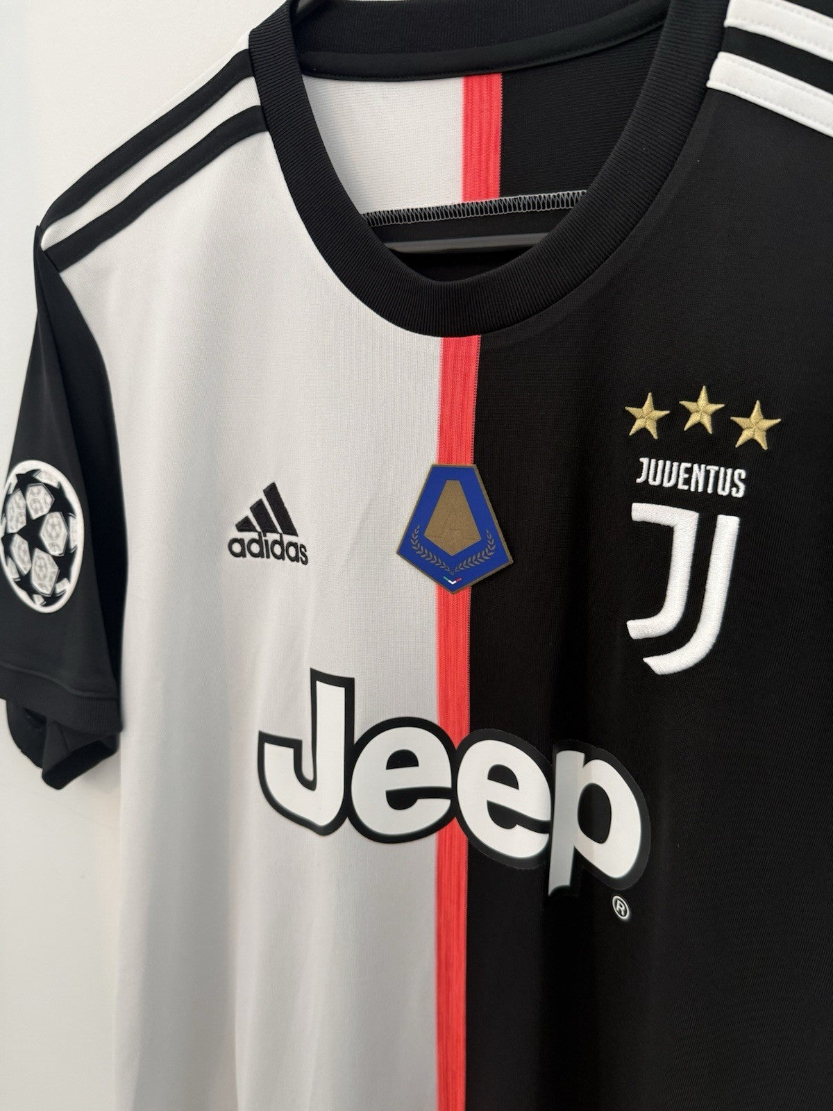 Juventus Ronaldo #7 2019/20 MVP Medium Home Shirt Excellent Condition DW5455