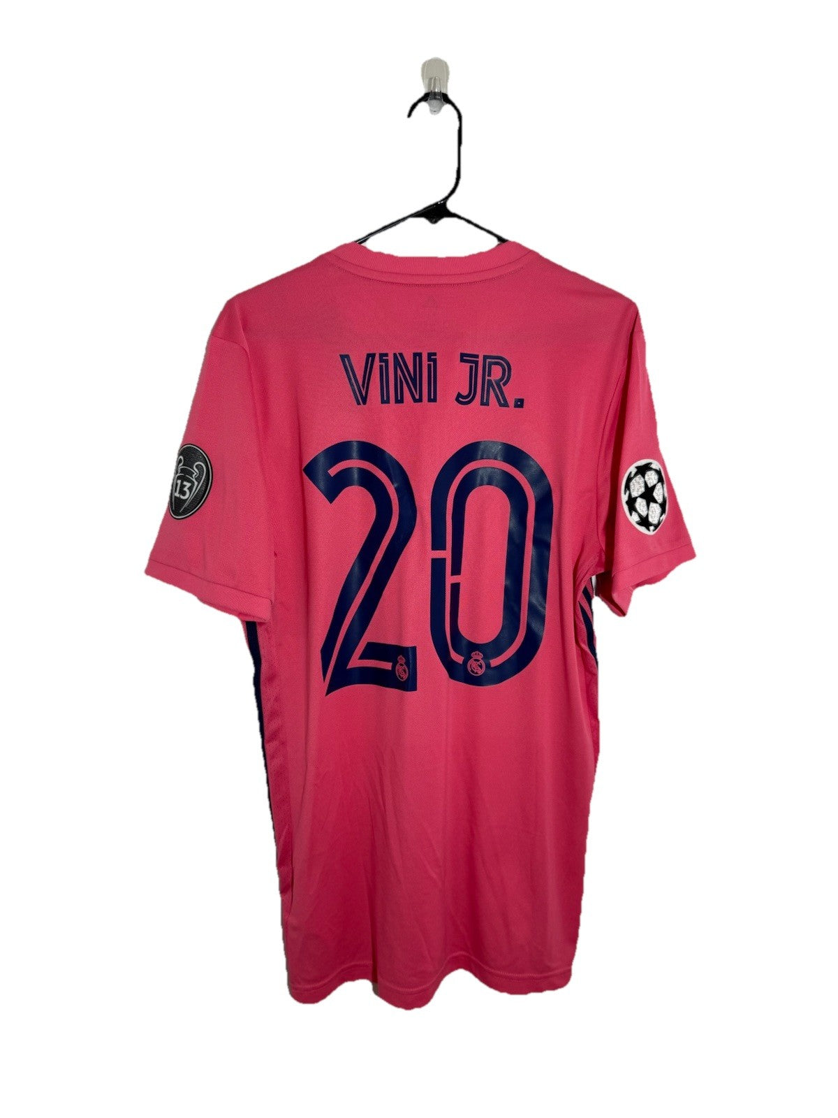 Real Madrid Vinicius Jr #20 2020/21 Medium Away Shirt BNWT GI6463