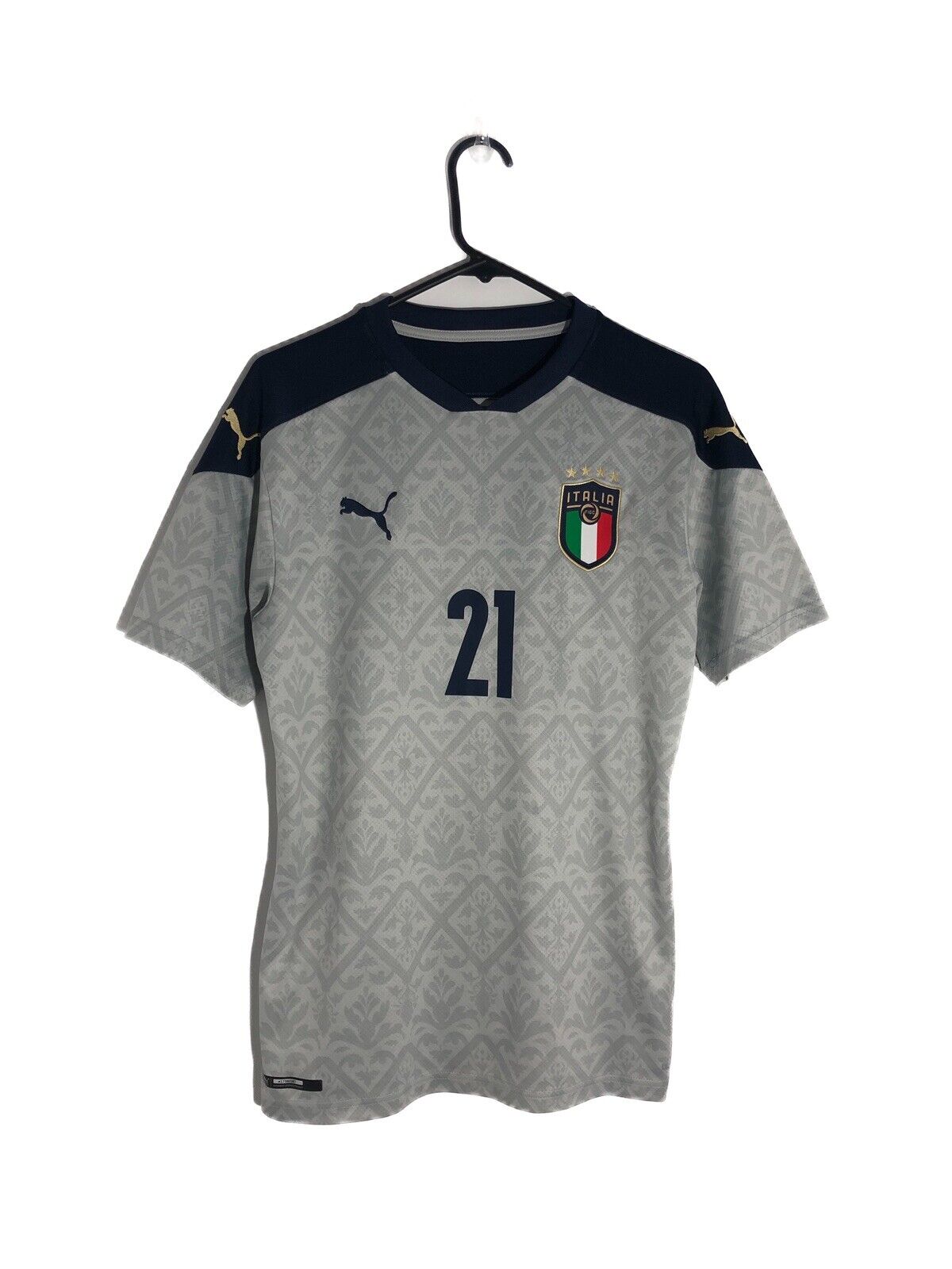 Donnarumma 21 Italy 2020 Away Gk Medium Puma Excellent Condition 756507 05