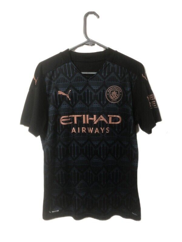 Laporte 14 Manchester City 2020 21 Medium Away Excellent Condition 757065 02