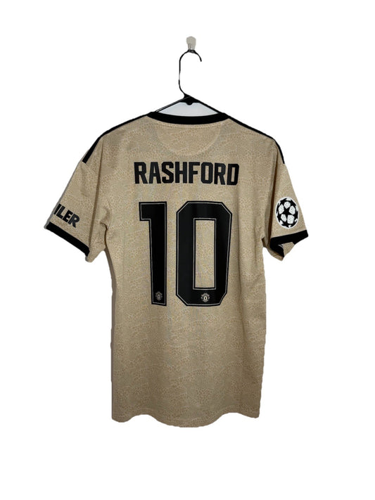 Manchester United Rashford #10 2019/20 Medium CL Away Excellent Condition ED7388