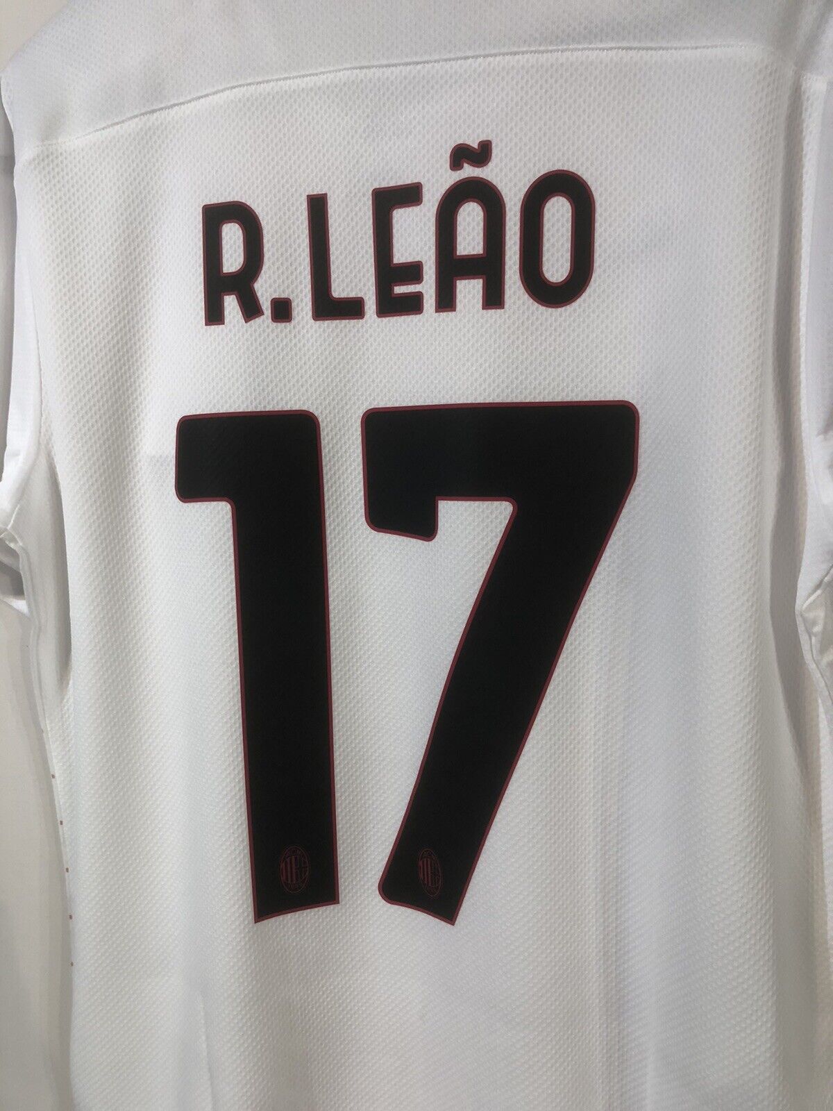 R. Leao #17 AC Milan Medium 2020/21 Away Football Shirt Puma BNWT