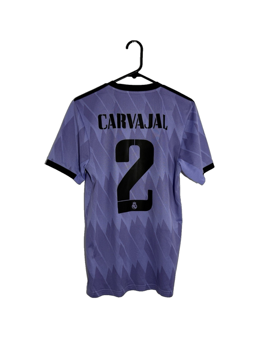 Real Madrid Carvajal #2 2022/23 Away Small Shirt Excellent Condition H18489