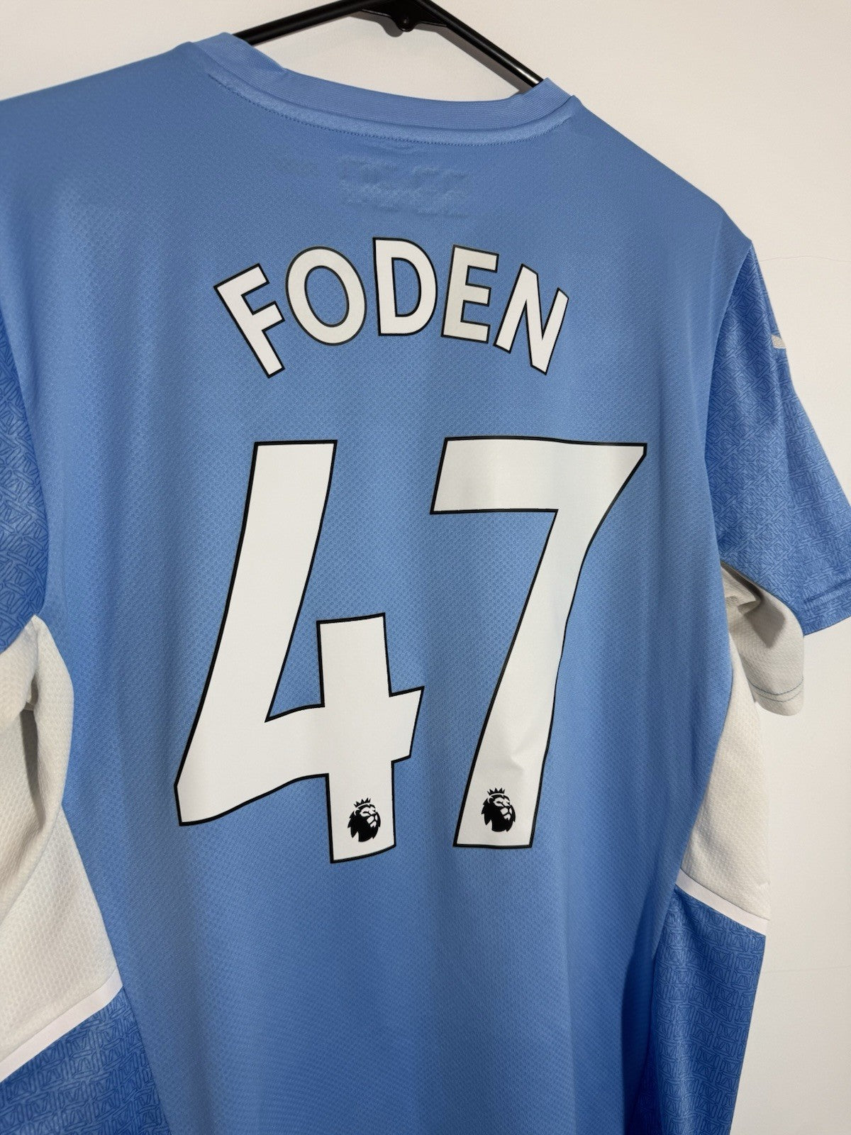 Manchester City Foden #47 2021/22 Large Home Shirt Excellent Condition 759202-01