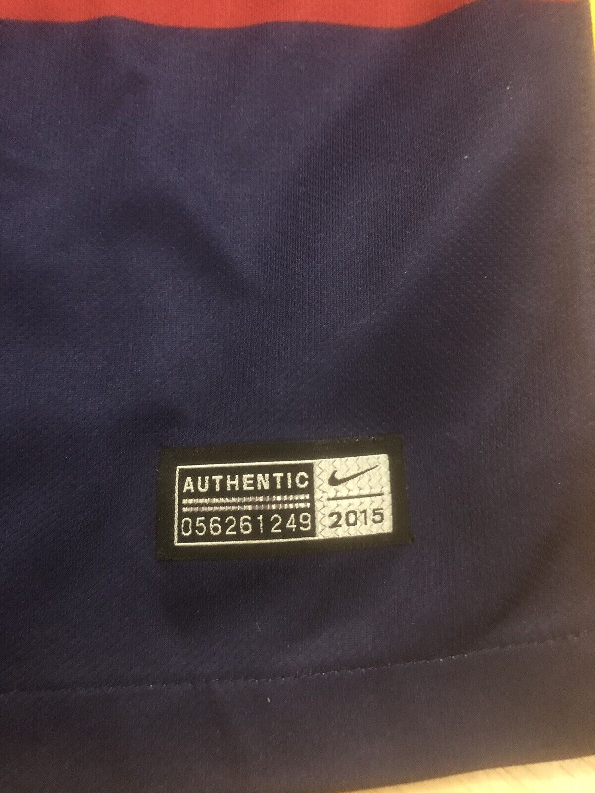 Messi 10 Barcelona 2015 16 Home Xl Shirt Nike Excellent Condition 658794 422