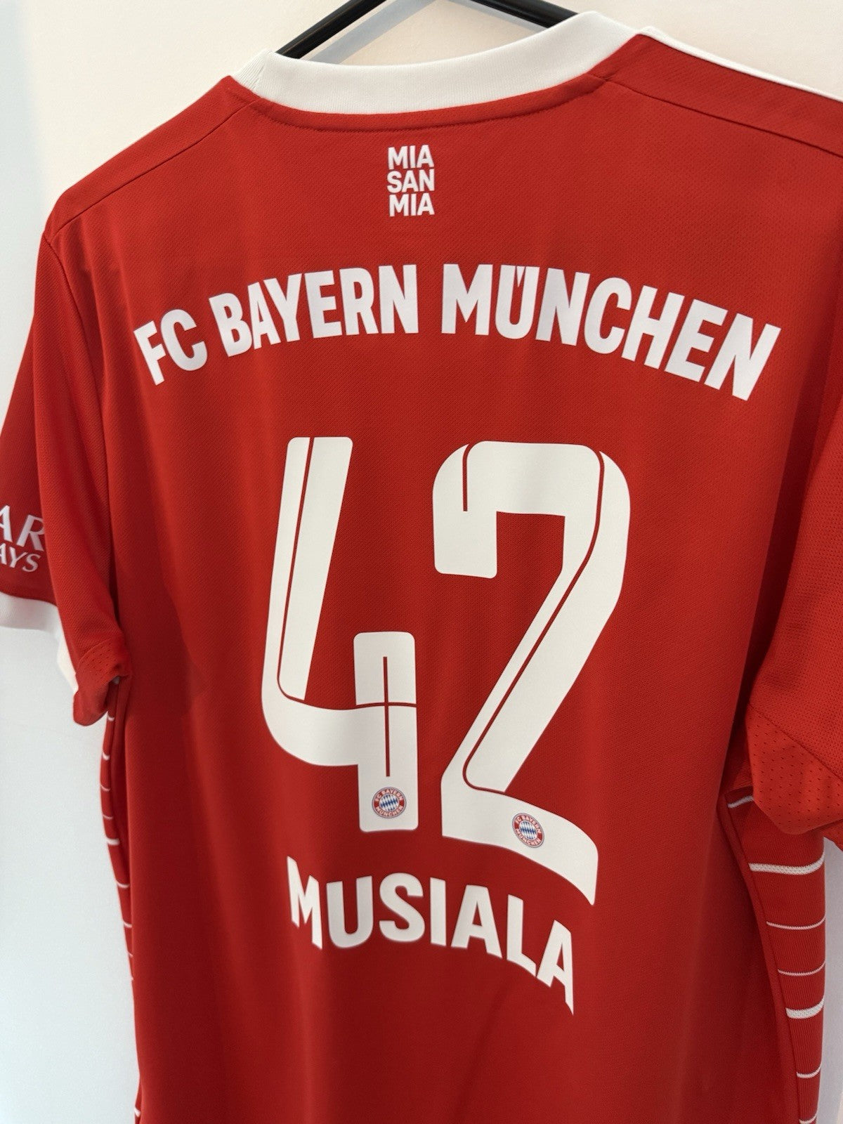 Bayern Munich Musiala #42 2022/23 Large Home Excellent Condition H39900