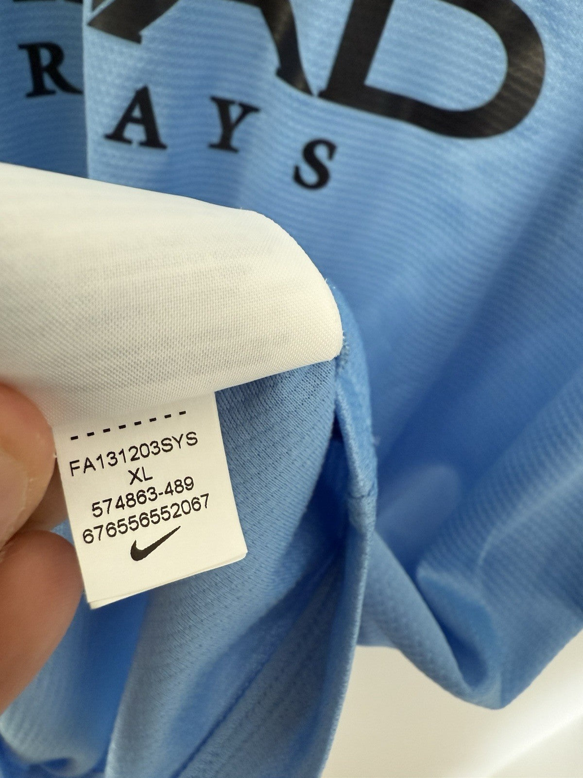 Manchester City Milner #7 2013/14 XL Home Excellent Condition 574863-489
