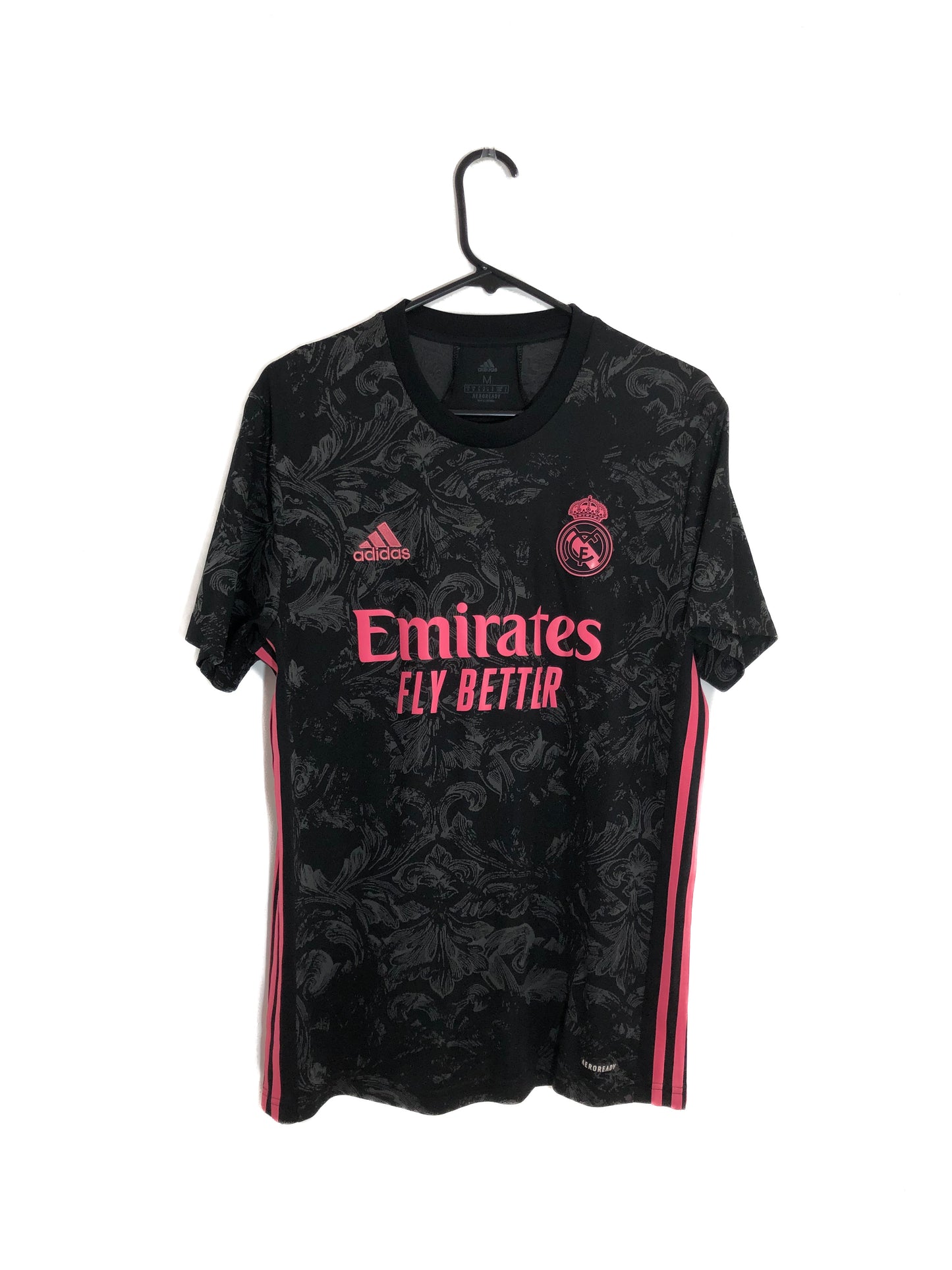 Vini Jr #20 Real Madrid 2020/21 Medium 3rd Shirt Excellent Condition GE0933
