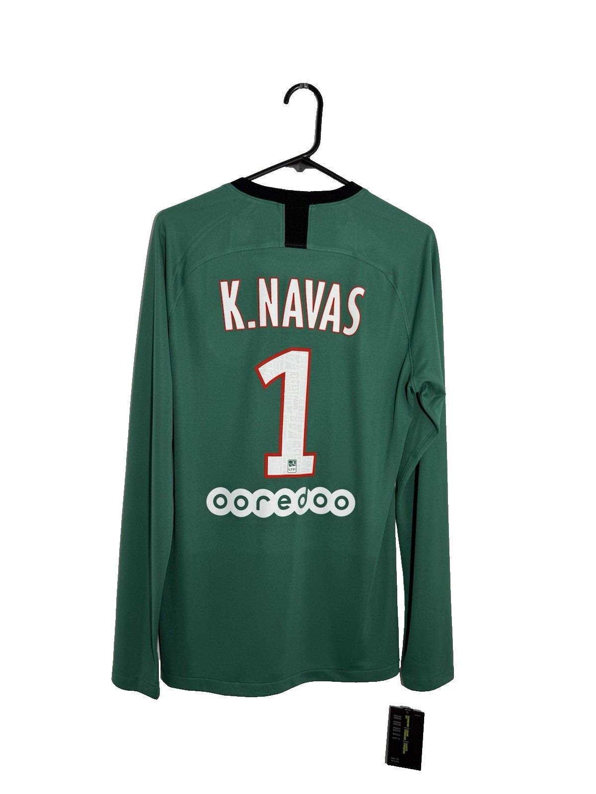 PSG K. Navas #1 2019/20 3rd Medium Goalkeeper Shirt Nike BNWT AT0039-352