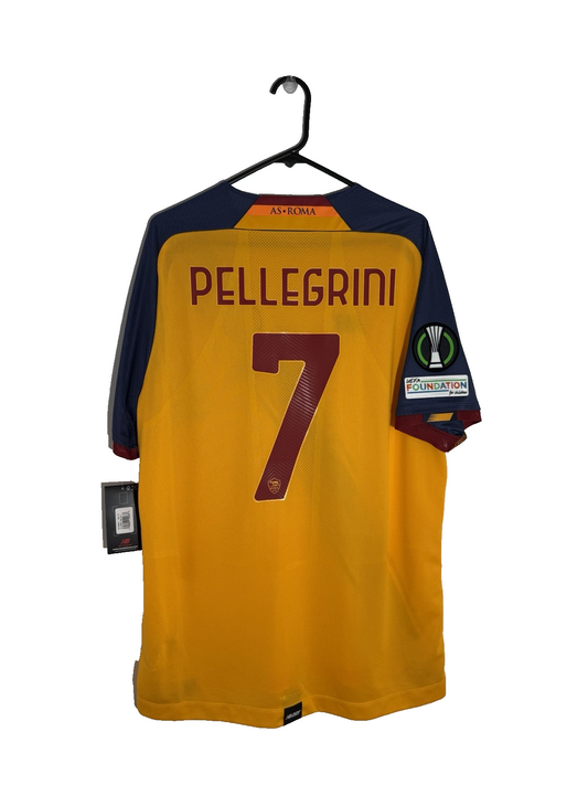 AS Roma Pellegrini #7 2021/22 XL EC 3rd Shirt New Balance BNWT MT130222