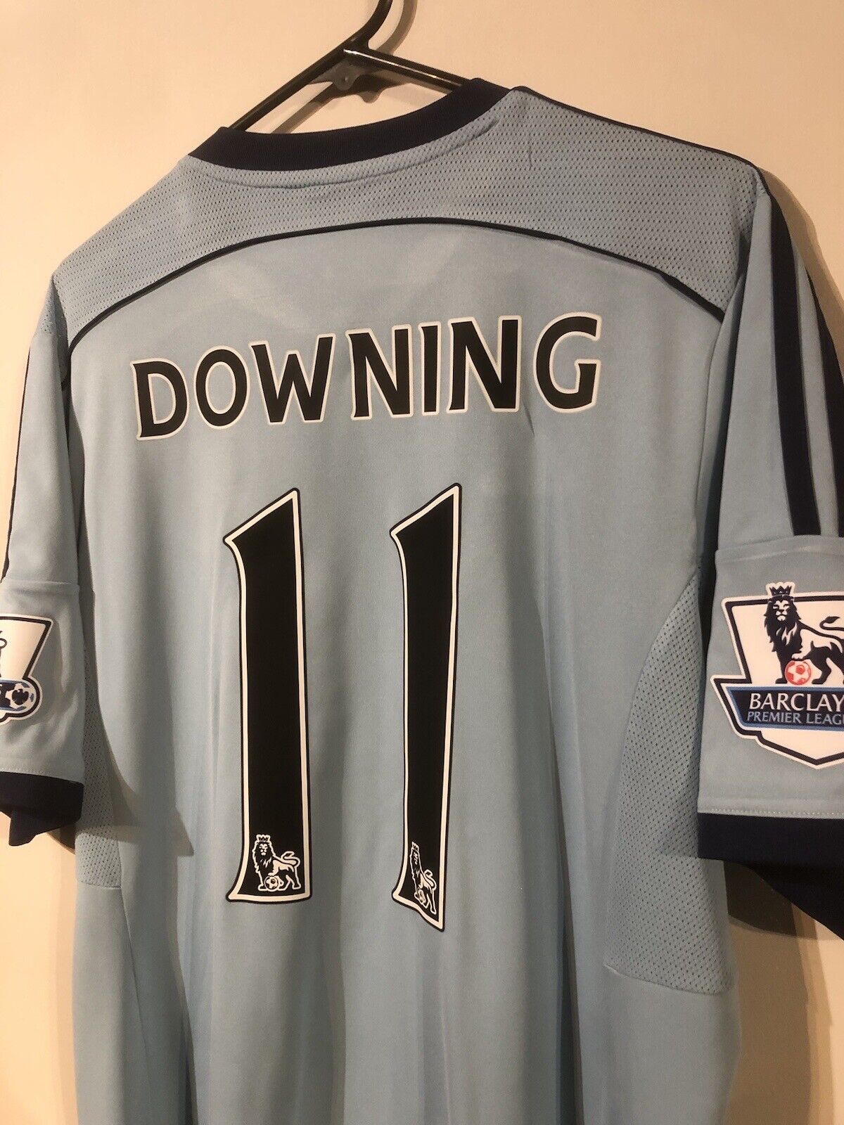 Downing #11 West Ham United 2014/15 Large Away Football Shirt Excellent Conditio
