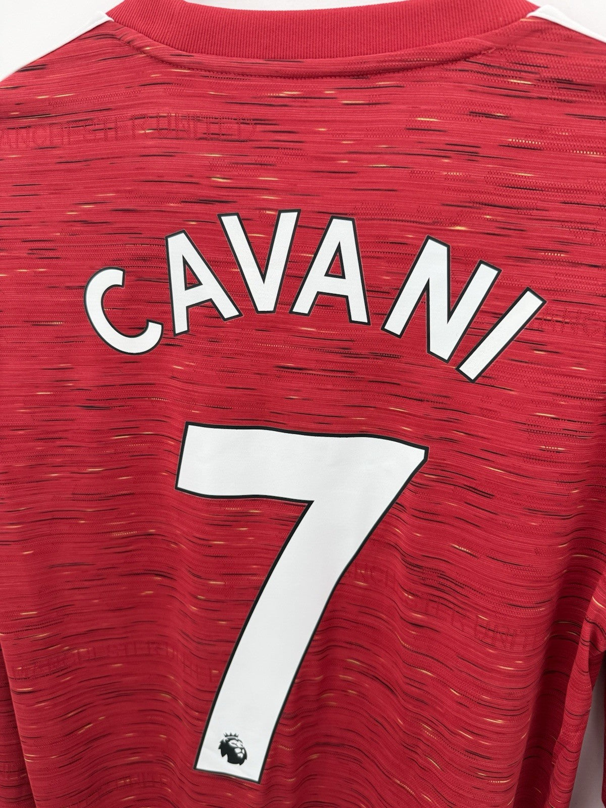Manchester United Cavani #7 2020/21 Small Home Shirt Excellent Condition FM4290