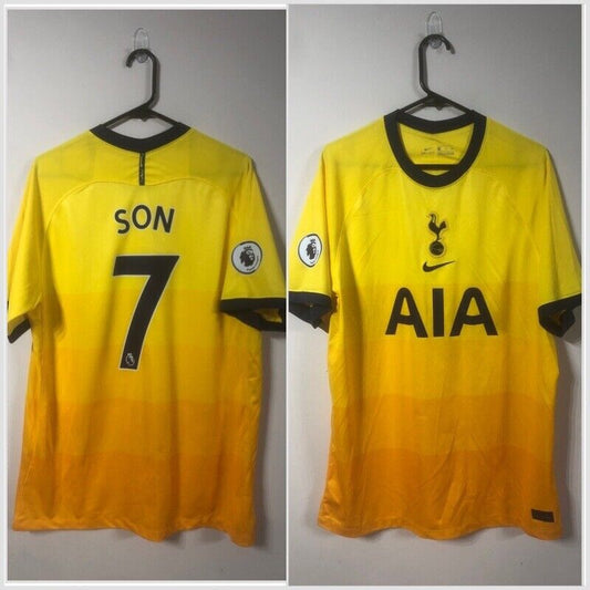 Son #7 Tottenham Hotspur 2020/21 XL 3rd Shirt Nike Good Condition