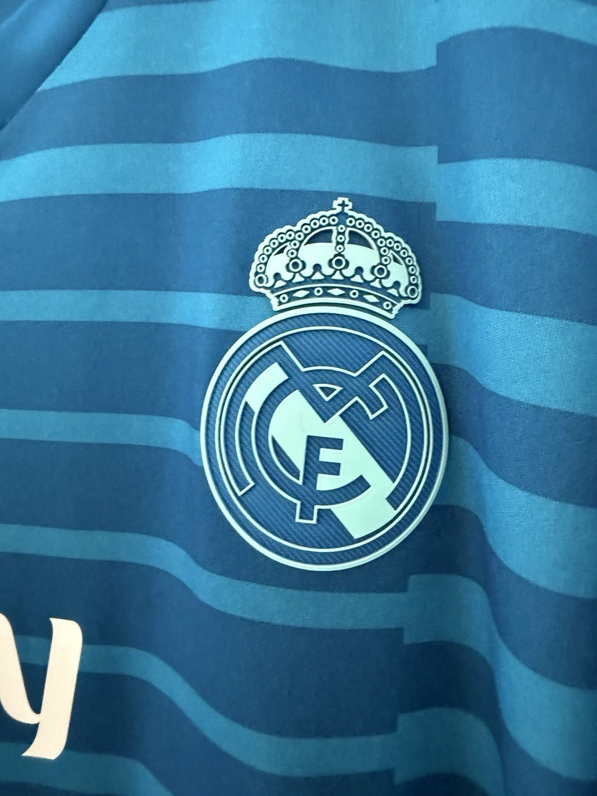 Real Madrid Courtois #25 2018/19 Large Away GK Shirt Adidas BNWT CG0577