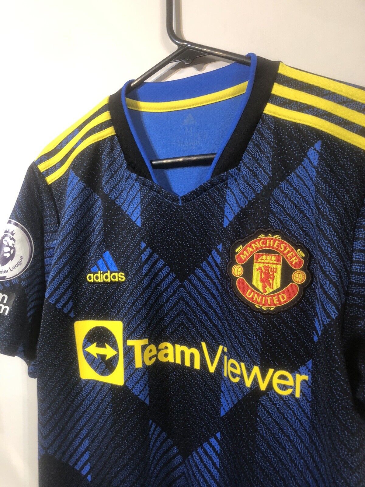 Ronaldo #7 Manchester United Medium 2021/22 3rd Shirt Adidas Excellent Condition