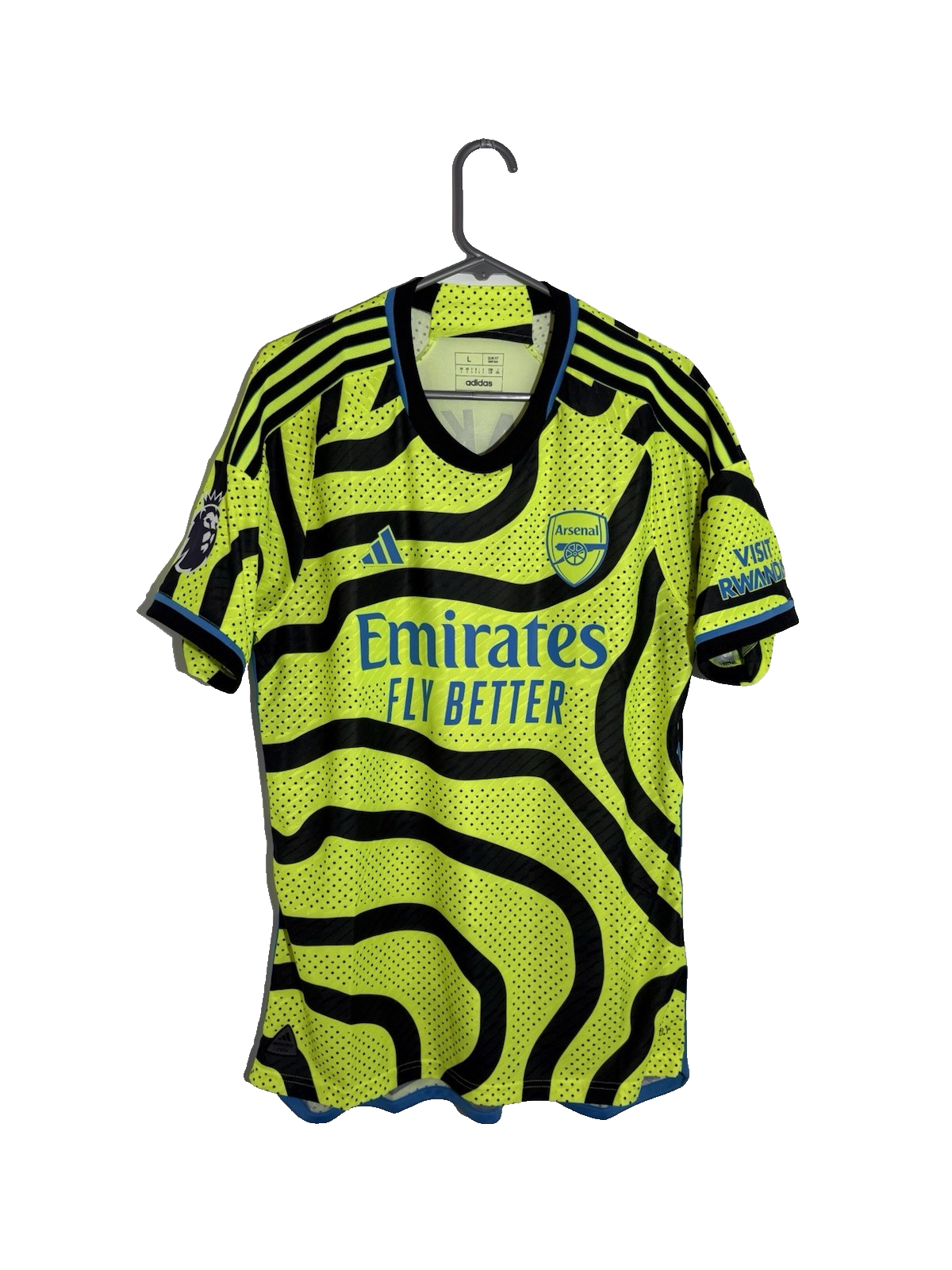 Arsenal Saka #7 2023/24 Large Authentic Away Shirt Adidas BNWT HR6926