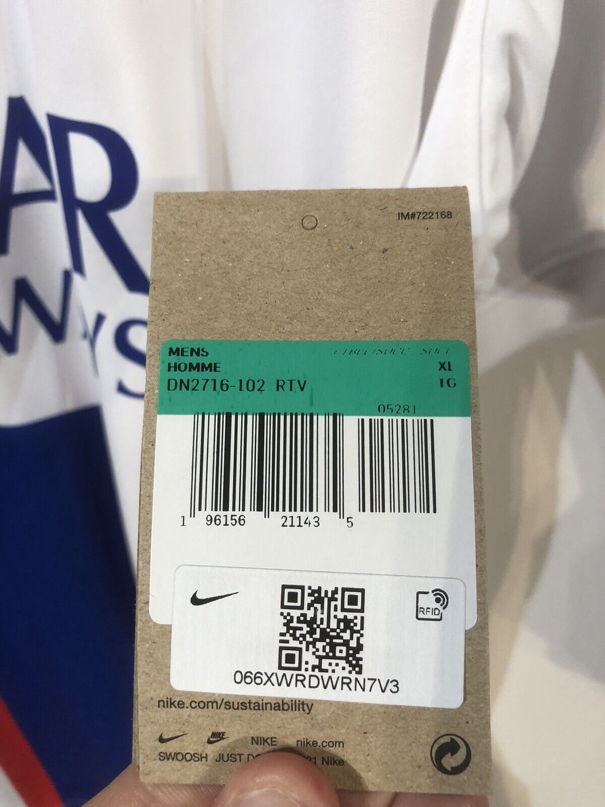 Messi #30 Paris St Germain 2022/23 X-Large Away Shirt Excellent Condition