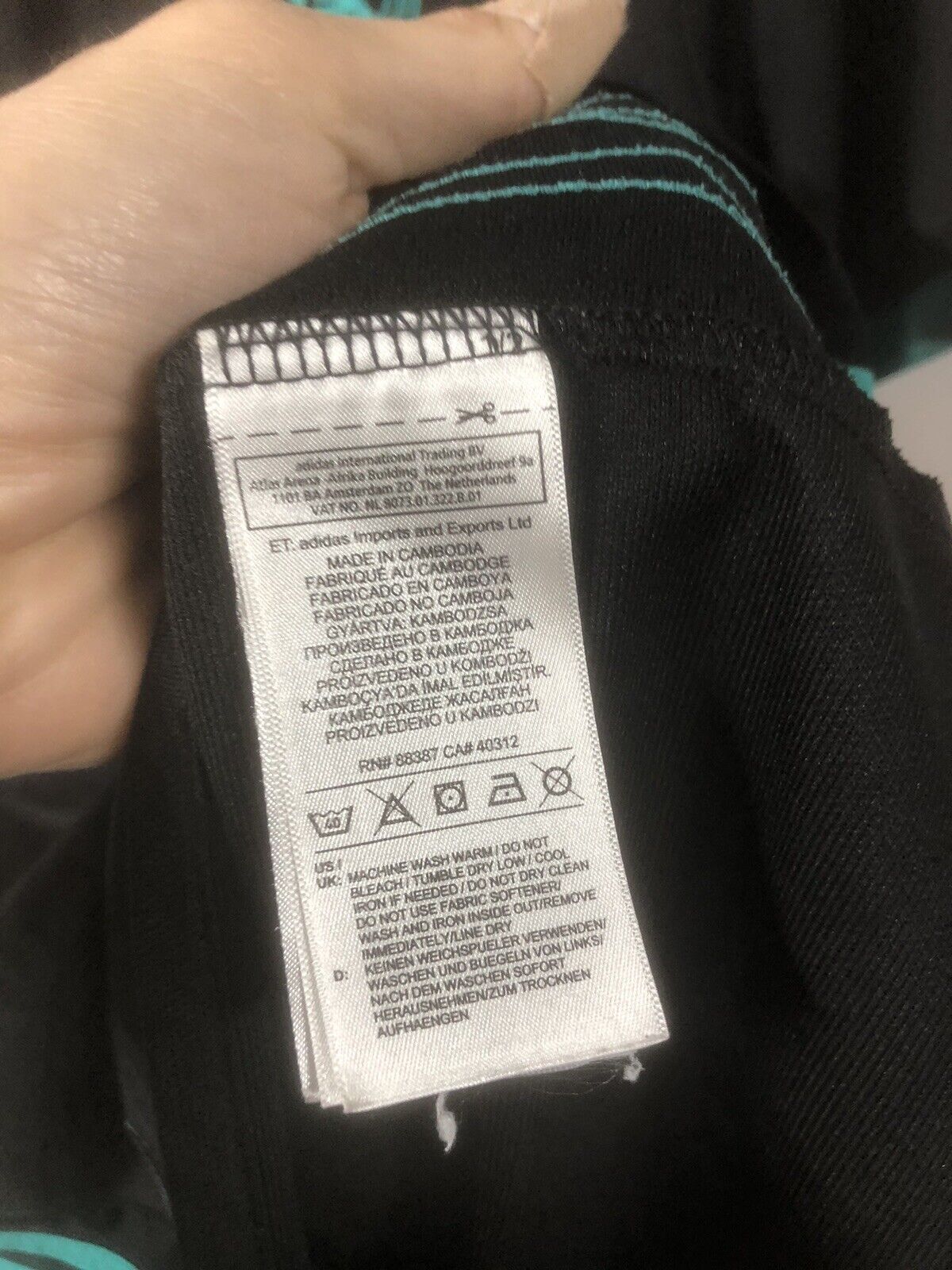 Ronaldo #7 Real Madrid 2017/18 Away Medium Shirt Adidas Excellent Condition