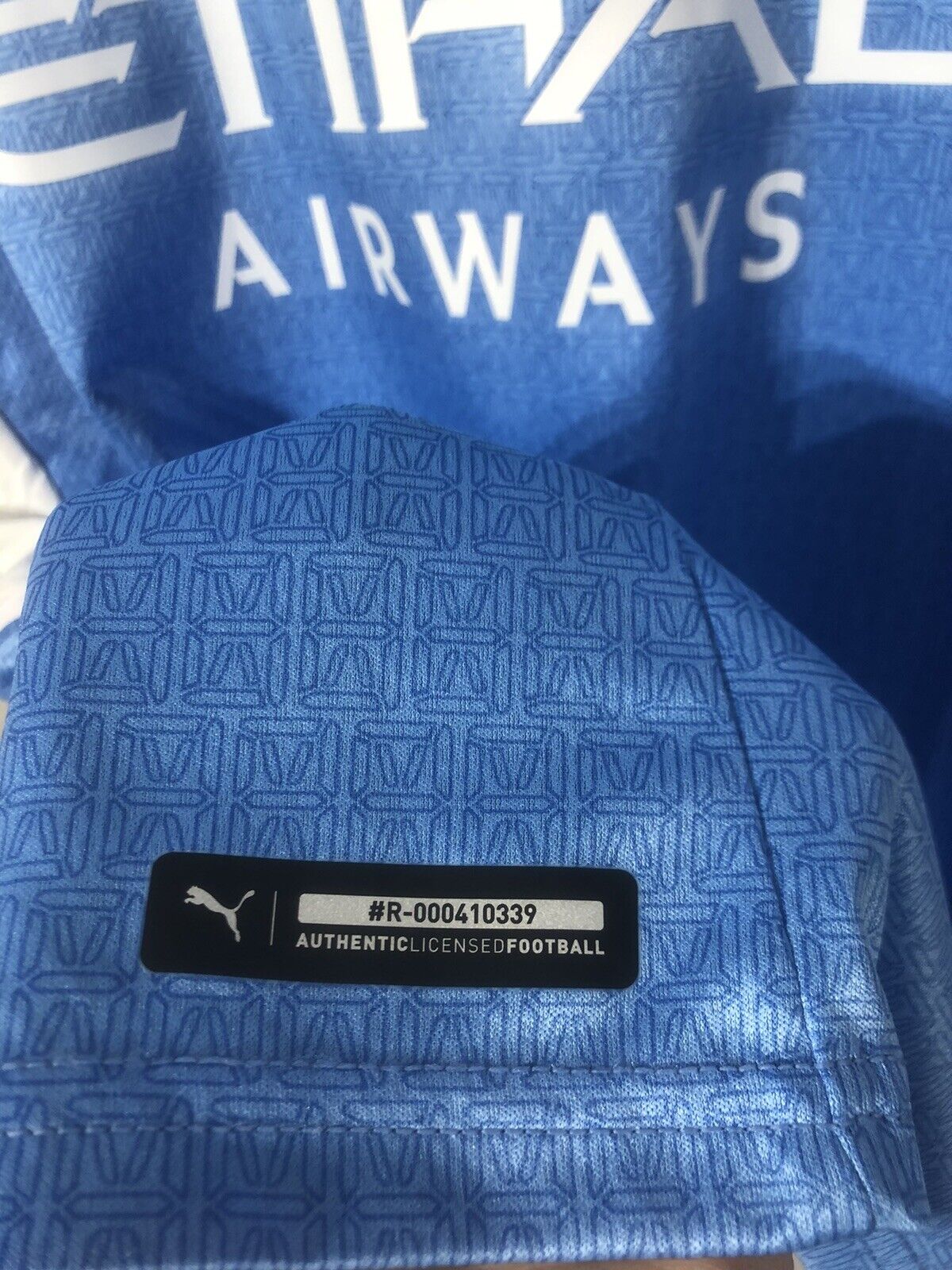 Foden #47 Manchester City 2021/22 Medium Home Champions League Shirt Puma BNWT