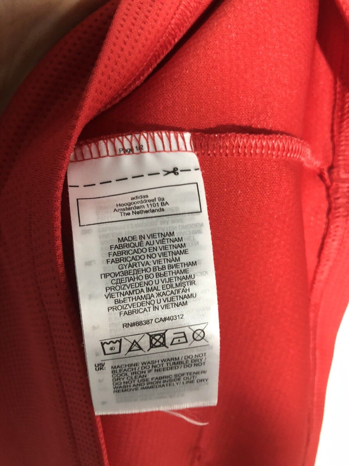 Ronaldo 7 Manchester United Medium 2021 22 Home Shirt Excellent Condition H31447