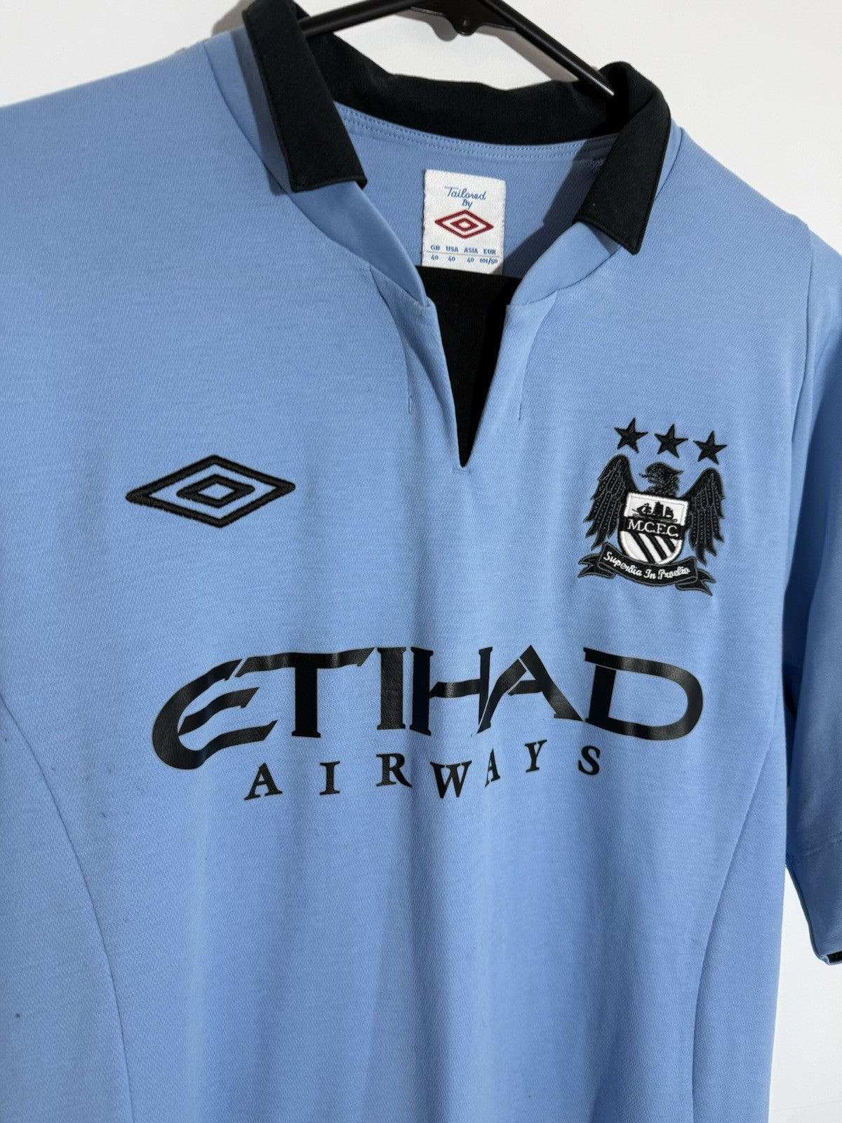 Manchester City Zabaleta #5 2012/13 Small Euro Home Shirt Excellent Condition