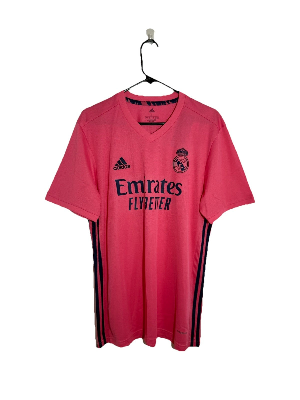Real Madrid Vinicius Jr #20 2020/21 Large Away Football Shirt BNWT GI6463