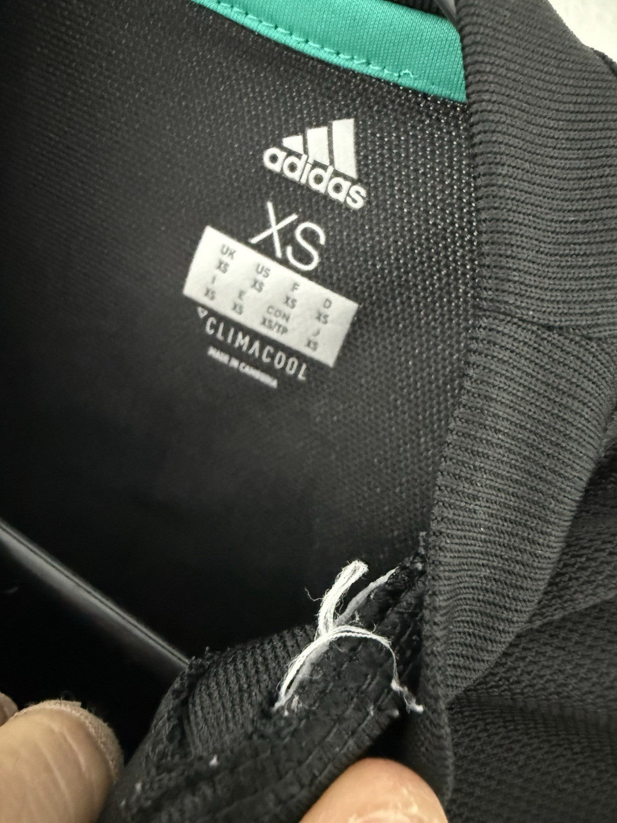 Real Madrid Bale #11 2017/18 Away XS Shirt Adidas Excellent Condition