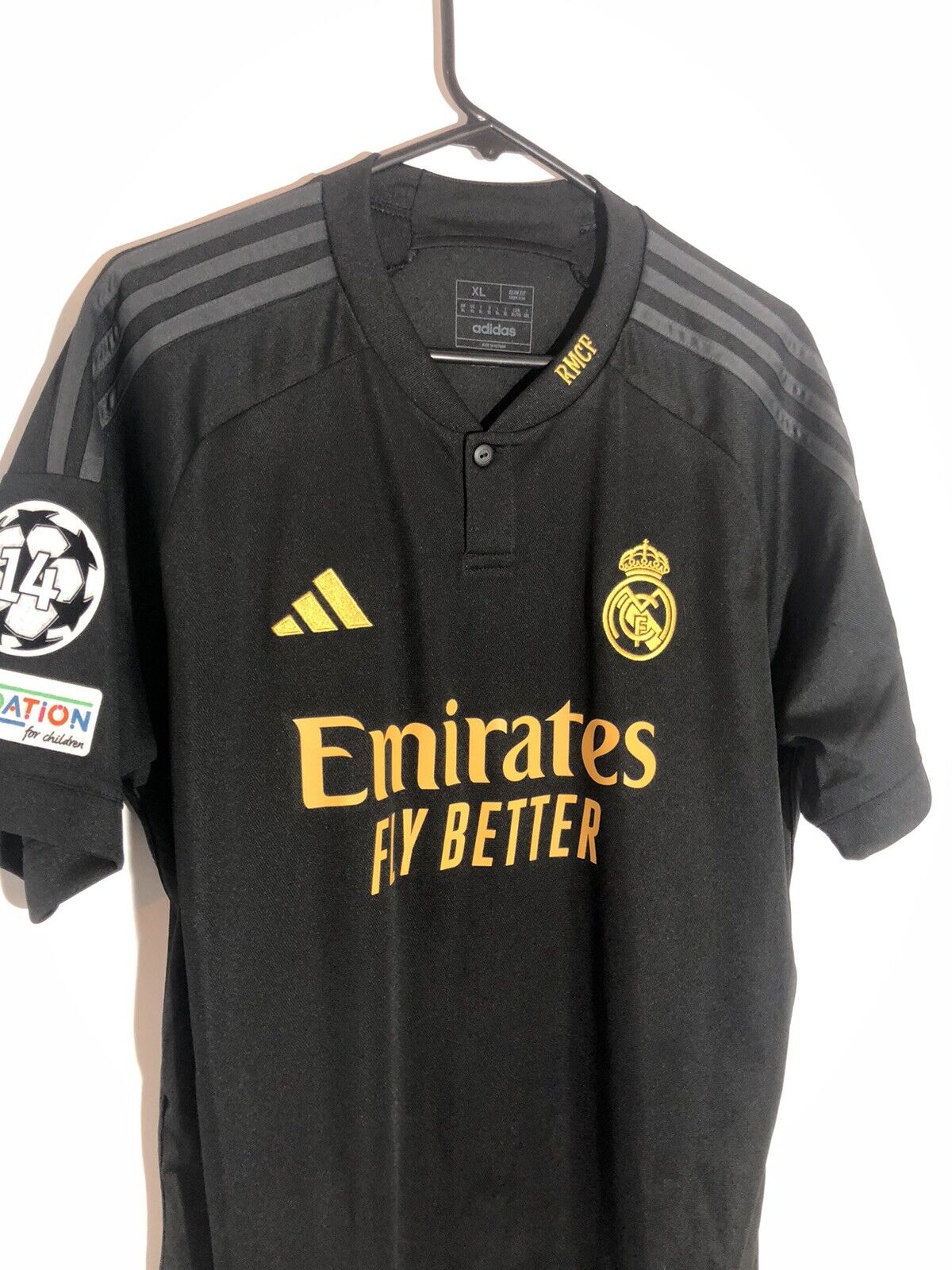 Bellingham 5 Real Madrid 2023 24 3rd Xl Cl Shirt Excellent Condition In9846