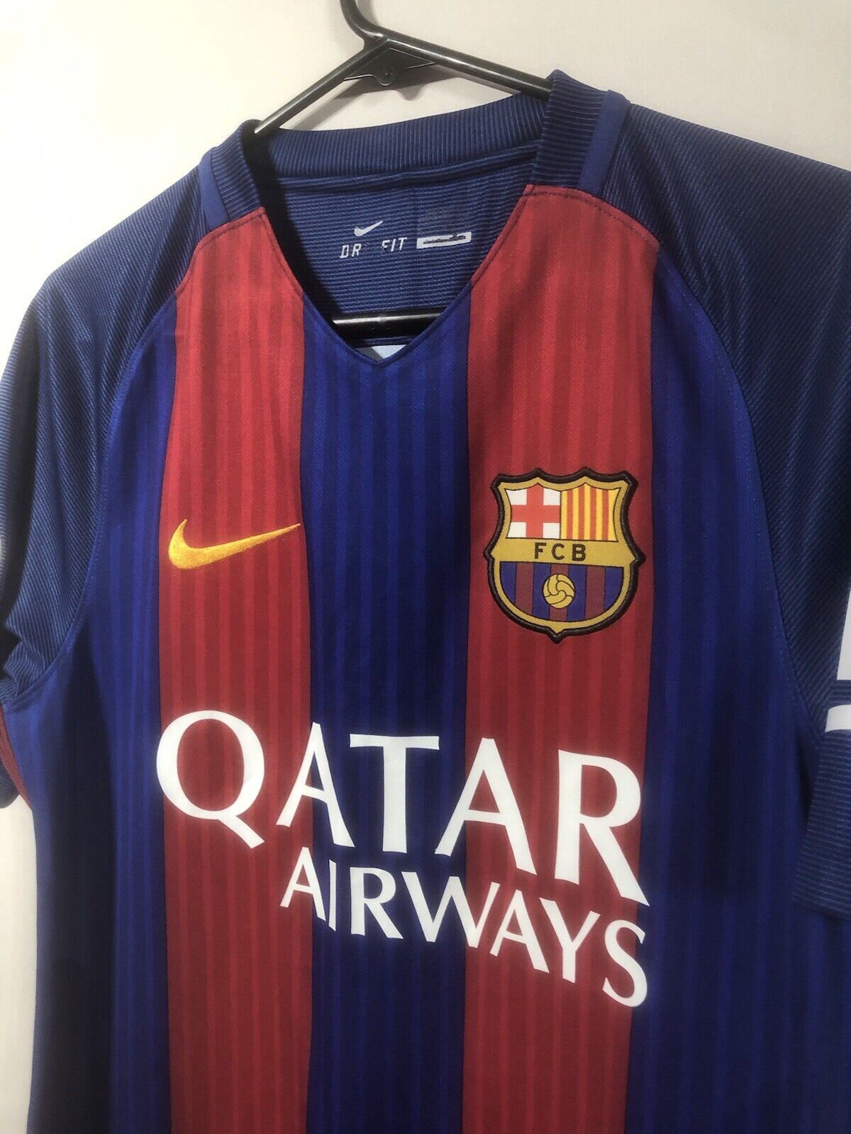 Messi 10 Barcelona 2016 17 Home Small Shirt Nike Excellent Condition 776850 481