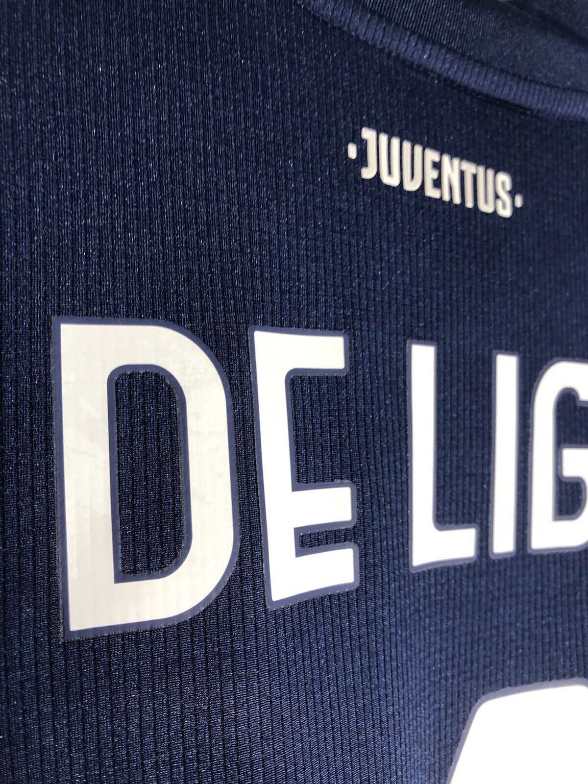 De Ligt 4 Juventus 2020 21 Large Away Shirt Adidas Excellent Condition Gc9087