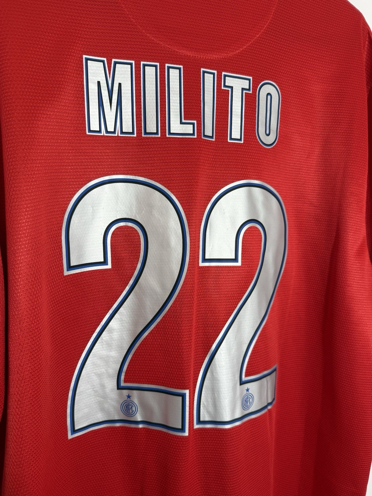 Inter Milan Milito #22 2012/13 XL Away Shirt Nike BNWT 479320-603