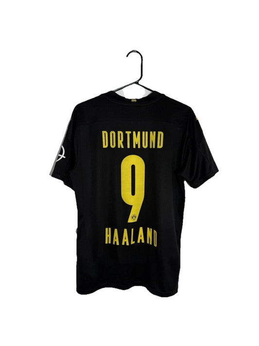 Borussia Dortmund Haaland #9 2020/21 Medium Away Very Good Condition 757161-02
