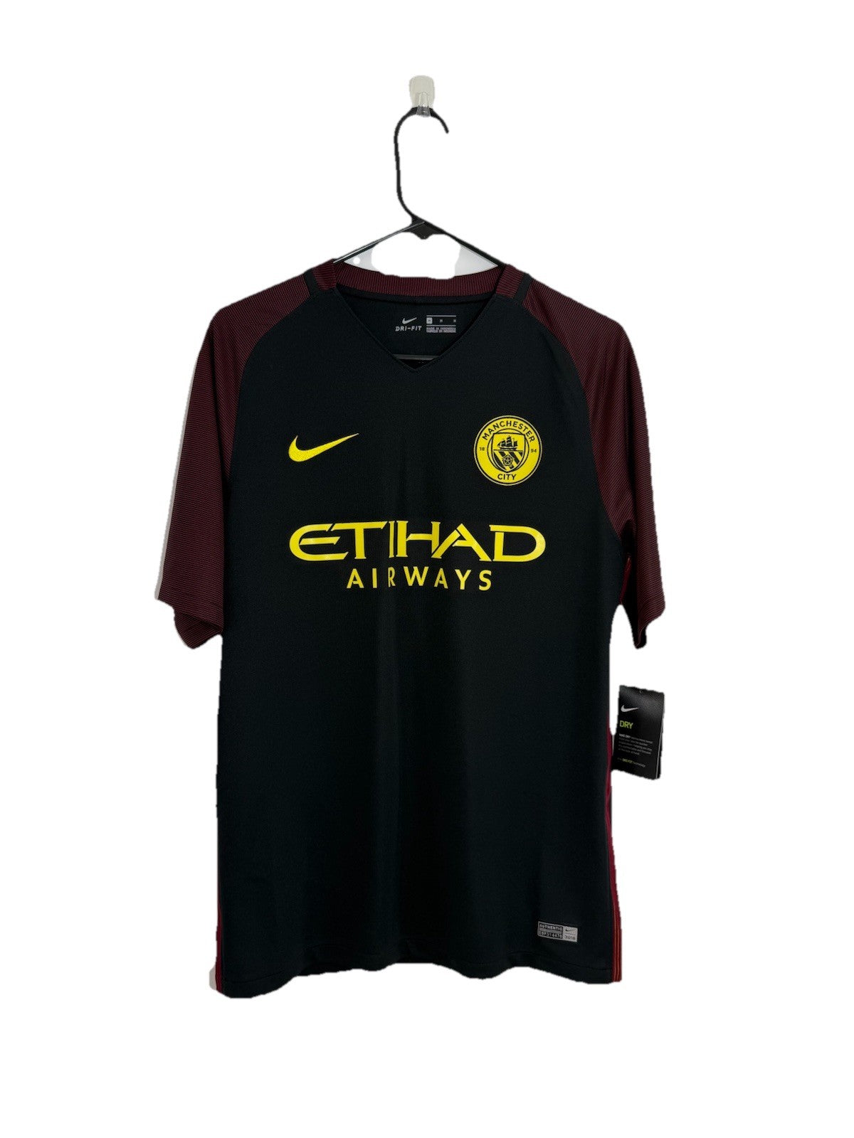 Manchester City Kun Aguero #10 2016/17 Medium Away Shirt Nike BNWT 776903-011