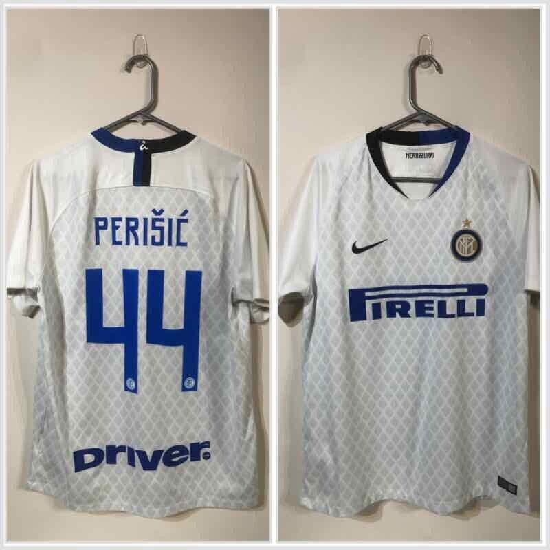 Peresic #44 Inter Milan 2018/19 Away Large Football Shirt Nike Excellent Conditi