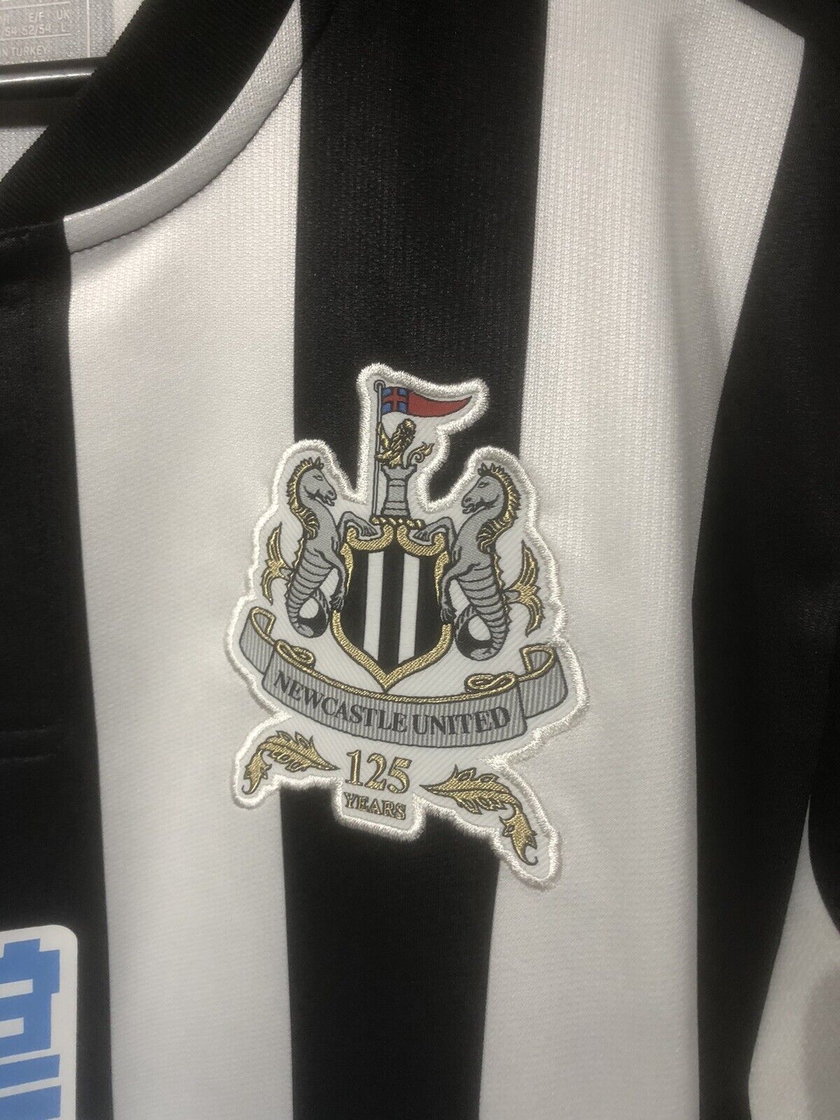 Gayle 9 Newcastle United Home Large 2017 18 Shirt Excellent Condition 751271