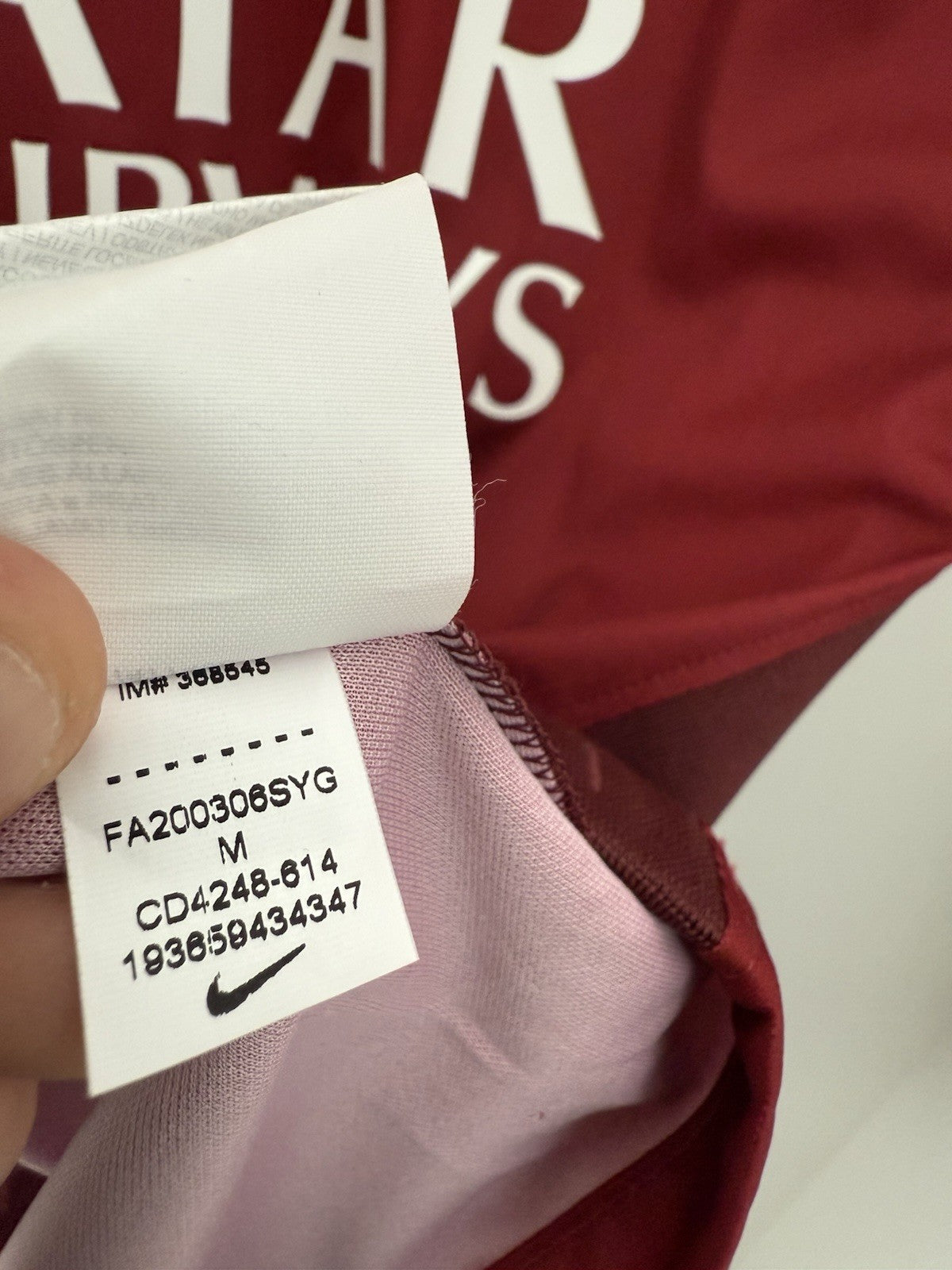 AS Roma Zaniolo #22 2020/21 Home Medium Shirt Nike BNWT CD4248-614