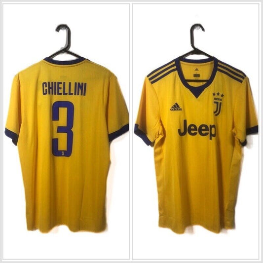 Chiellini 3 Juventus 2017 18 Away Large Shirt Brand New With Tags Bq4530