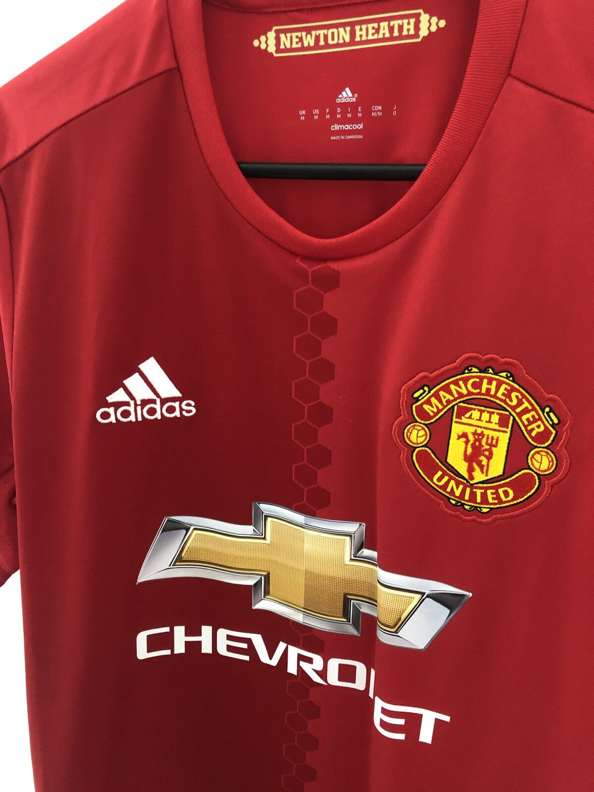 Manchester United Rashford #19 2016/17 Medium Home Shirt BNWT AI6720